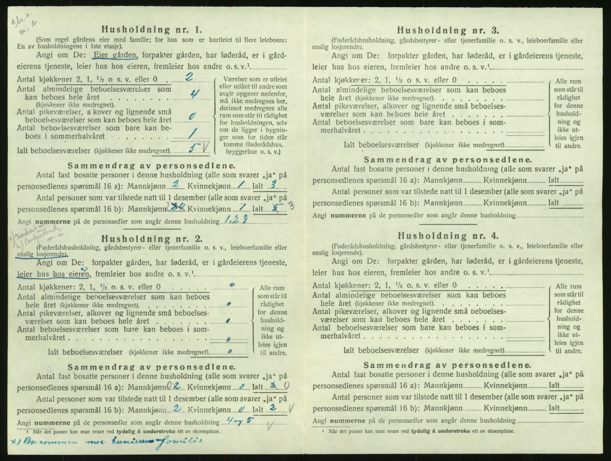 SAK, Folketelling 1920 for 0935 Iveland herred, 1920, s. 232