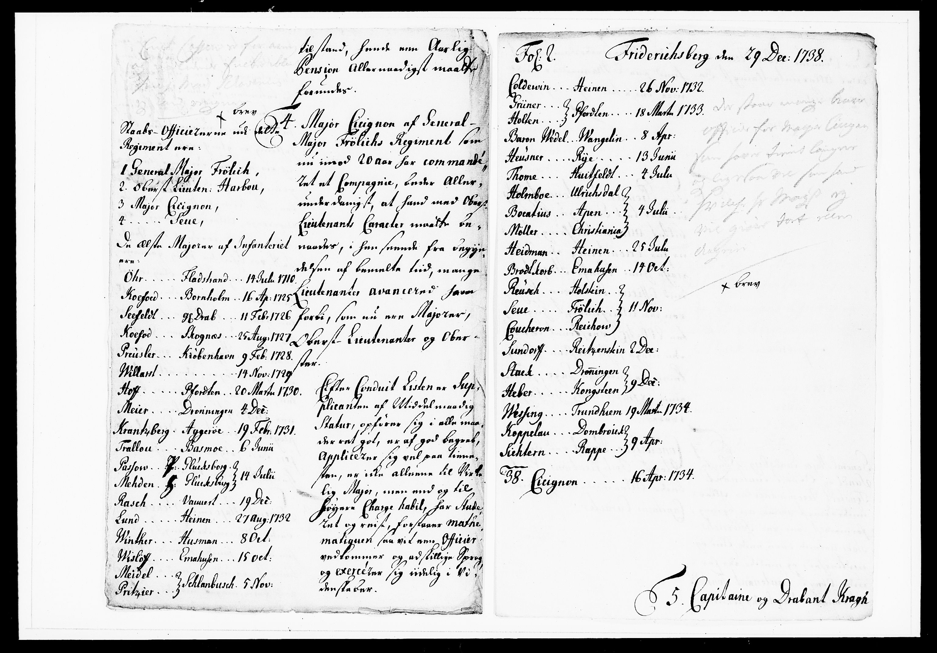 Krigskollegiet, Krigskancelliet, DRA/A-0006/-/1143-1150: Refererede sager, 1738, s. 573