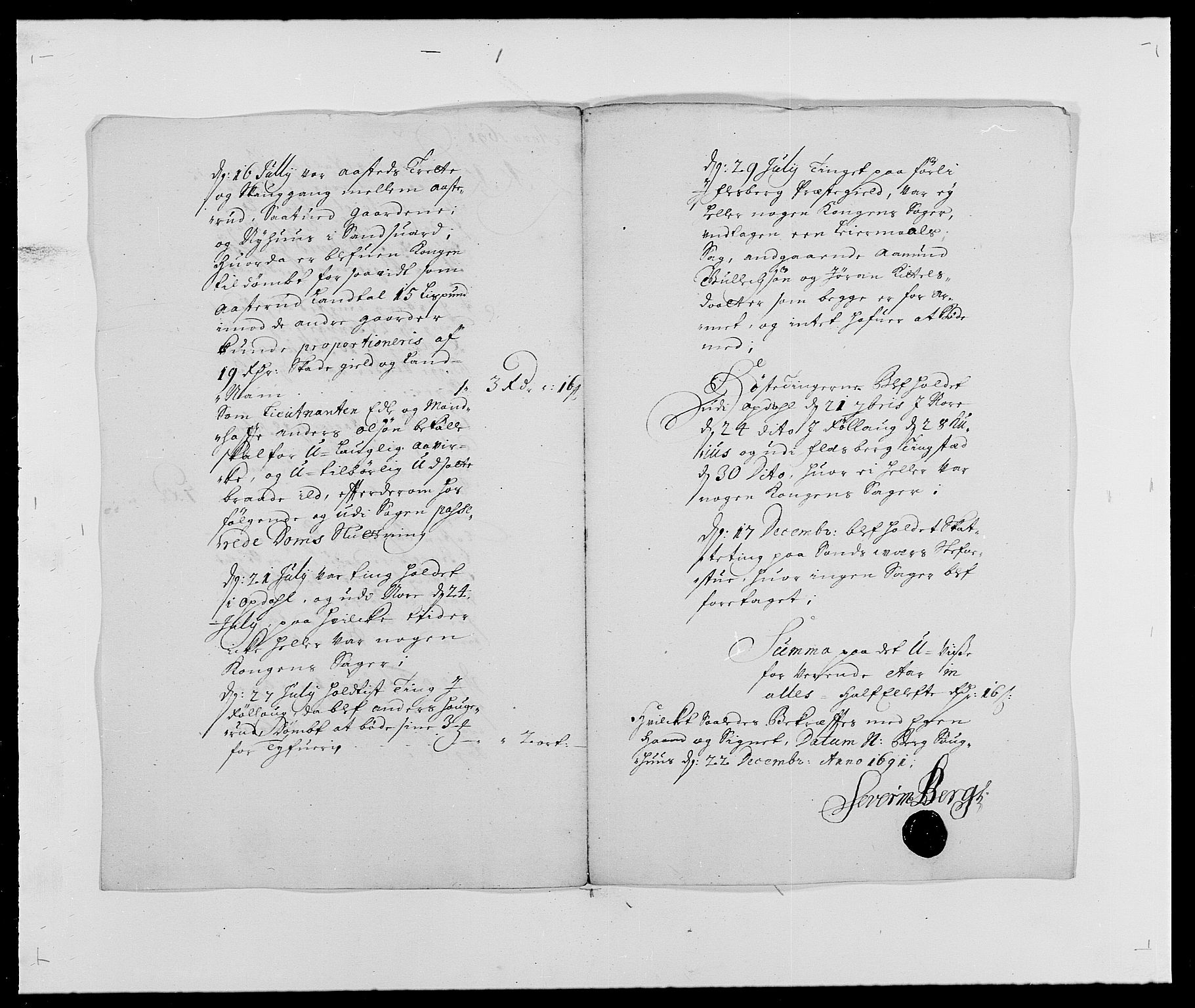 Rentekammeret inntil 1814, Reviderte regnskaper, Fogderegnskap, AV/RA-EA-4092/R24/L1573: Fogderegnskap Numedal og Sandsvær, 1687-1691, s. 476
