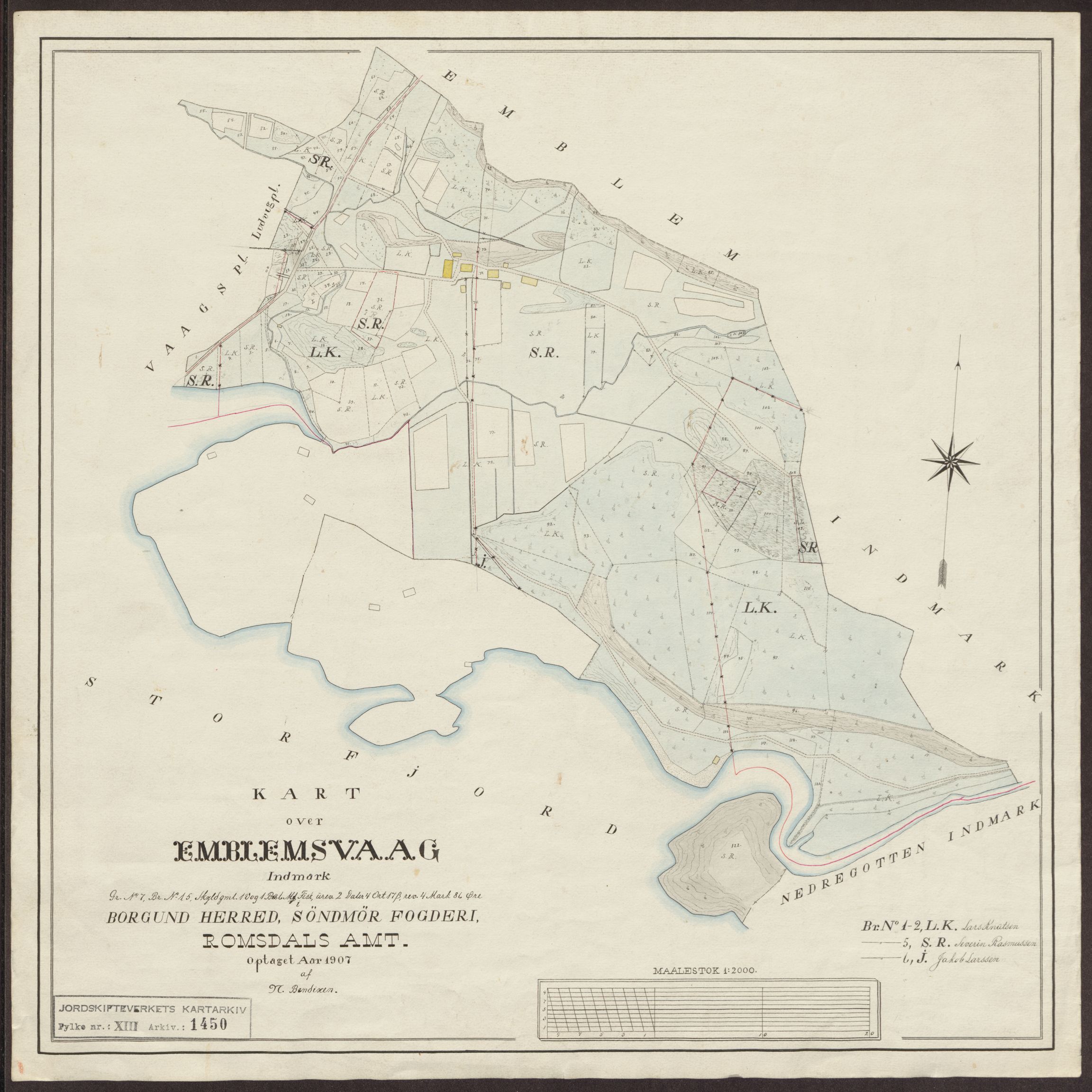 Jordskifteverkets kartarkiv, RA/S-3929/T, 1859-1988, s. 1709