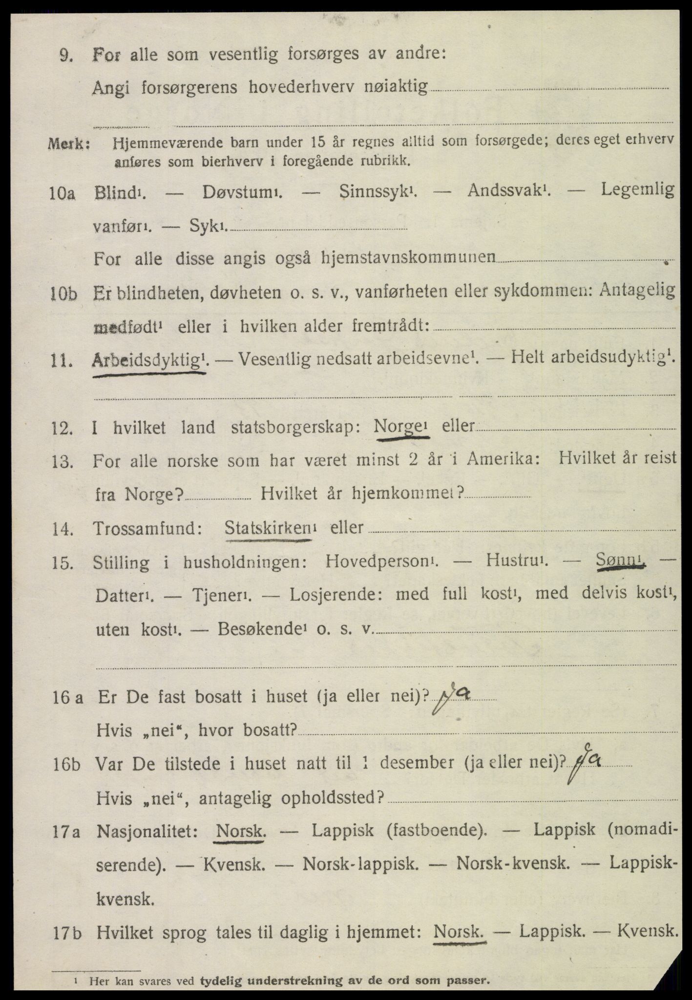 SAT, Folketelling 1920 for 1733 Egge herred, 1920, s. 3849