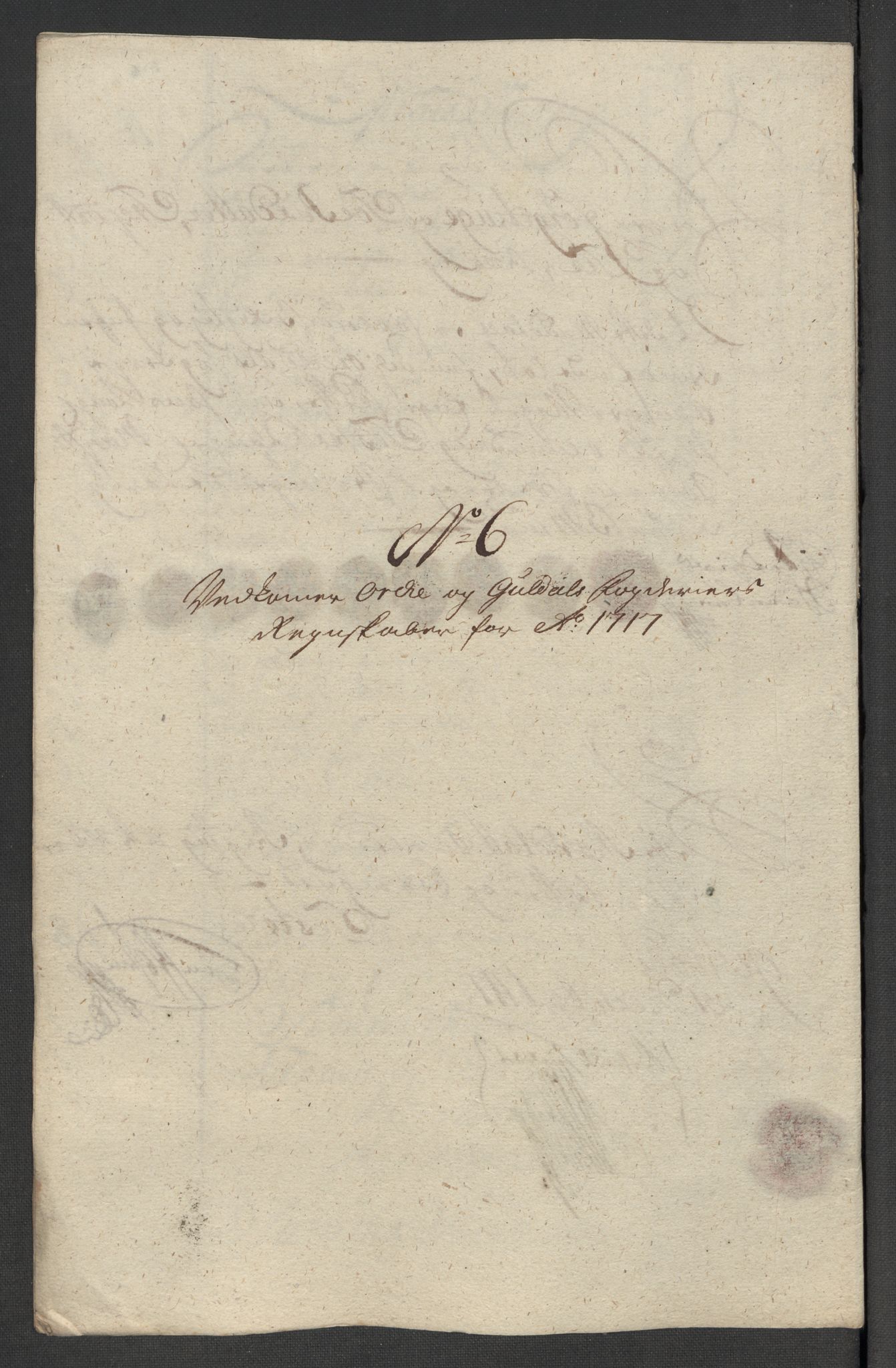 Rentekammeret inntil 1814, Reviderte regnskaper, Fogderegnskap, AV/RA-EA-4092/R60/L3969: Fogderegnskap Orkdal og Gauldal, 1717, s. 145