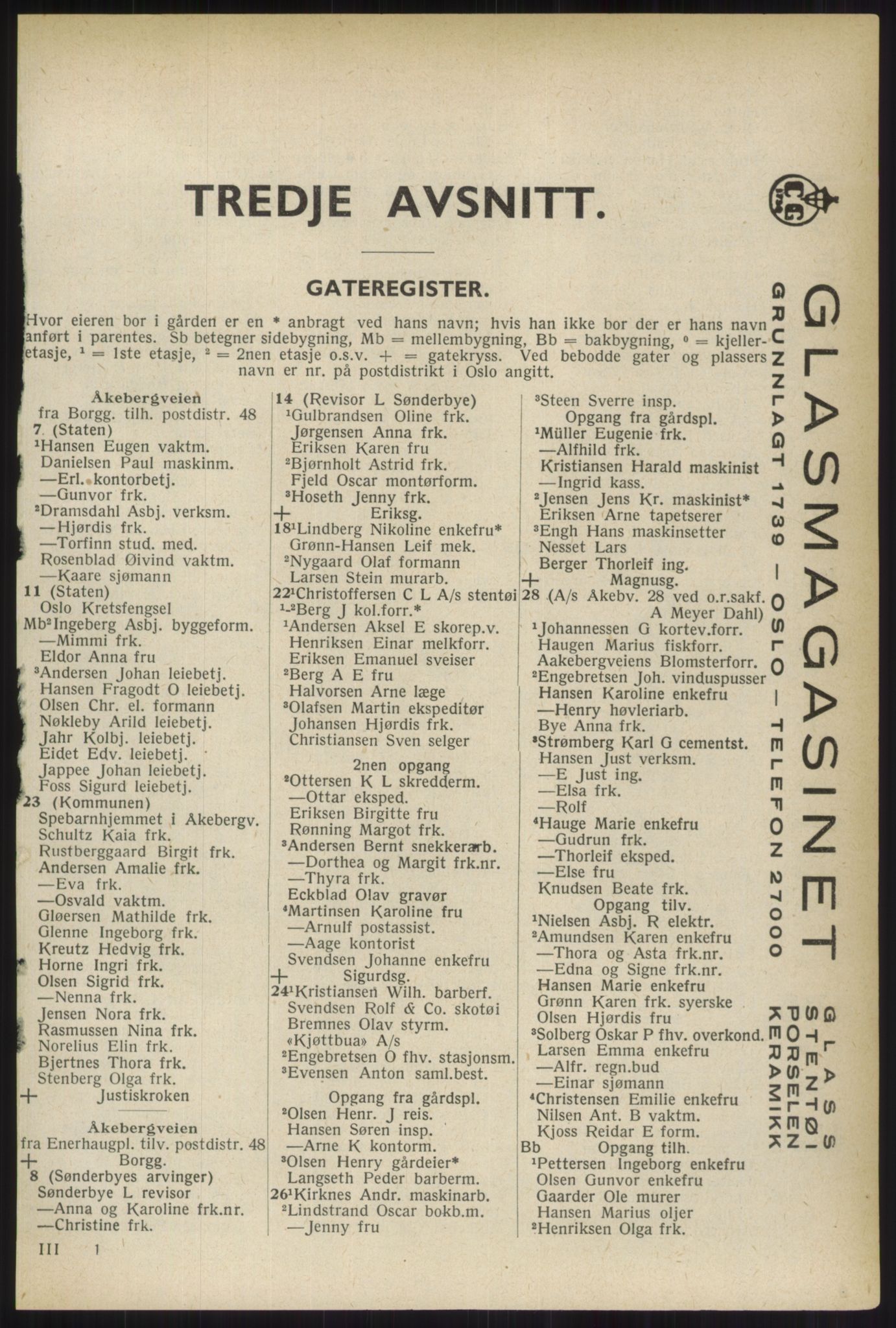 Kristiania/Oslo adressebok, PUBL/-, 1937, s. 1601