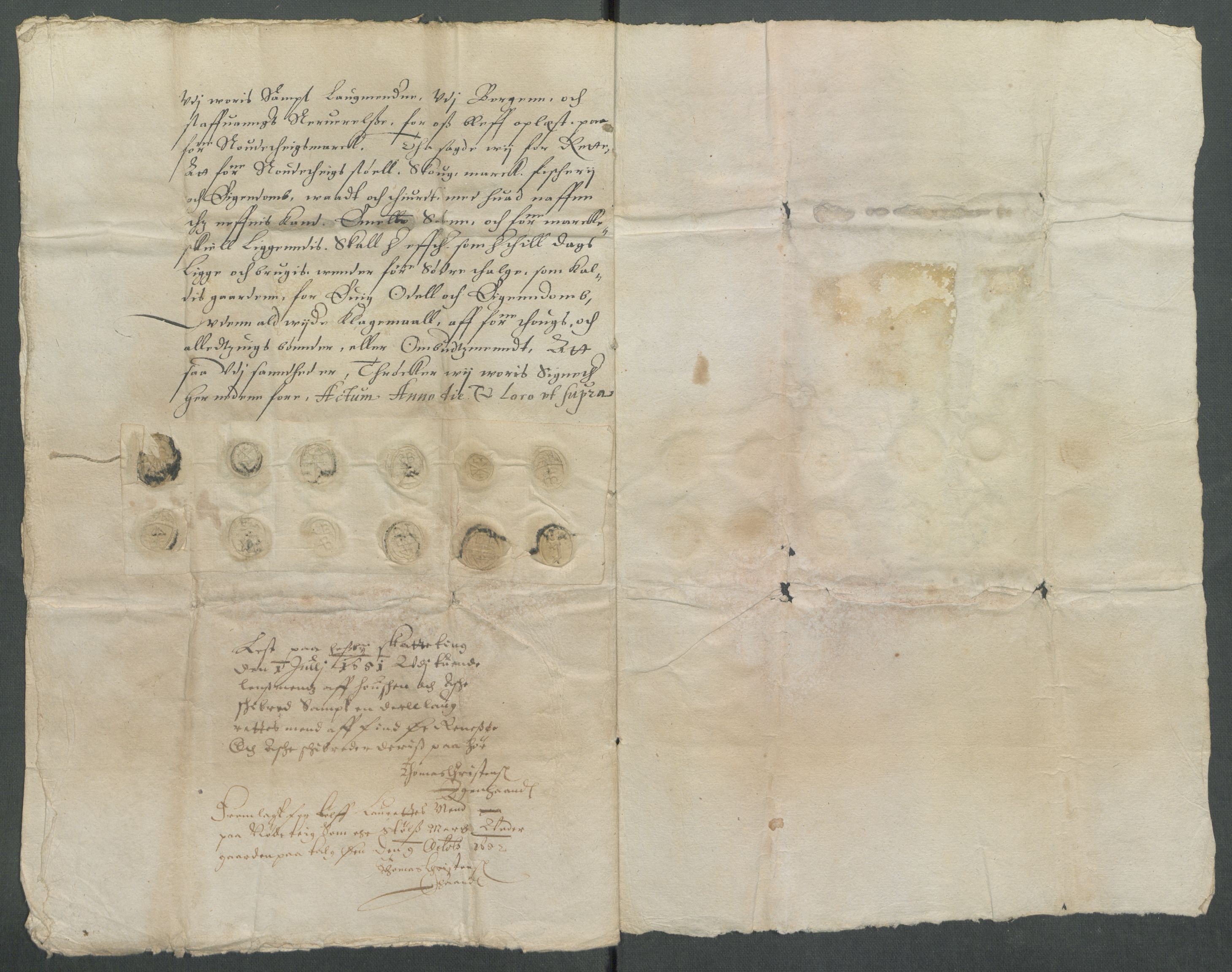Riksarkivets diplomsamling, AV/RA-EA-5965/F02/L0104: Dokumenter, 1597, s. 63