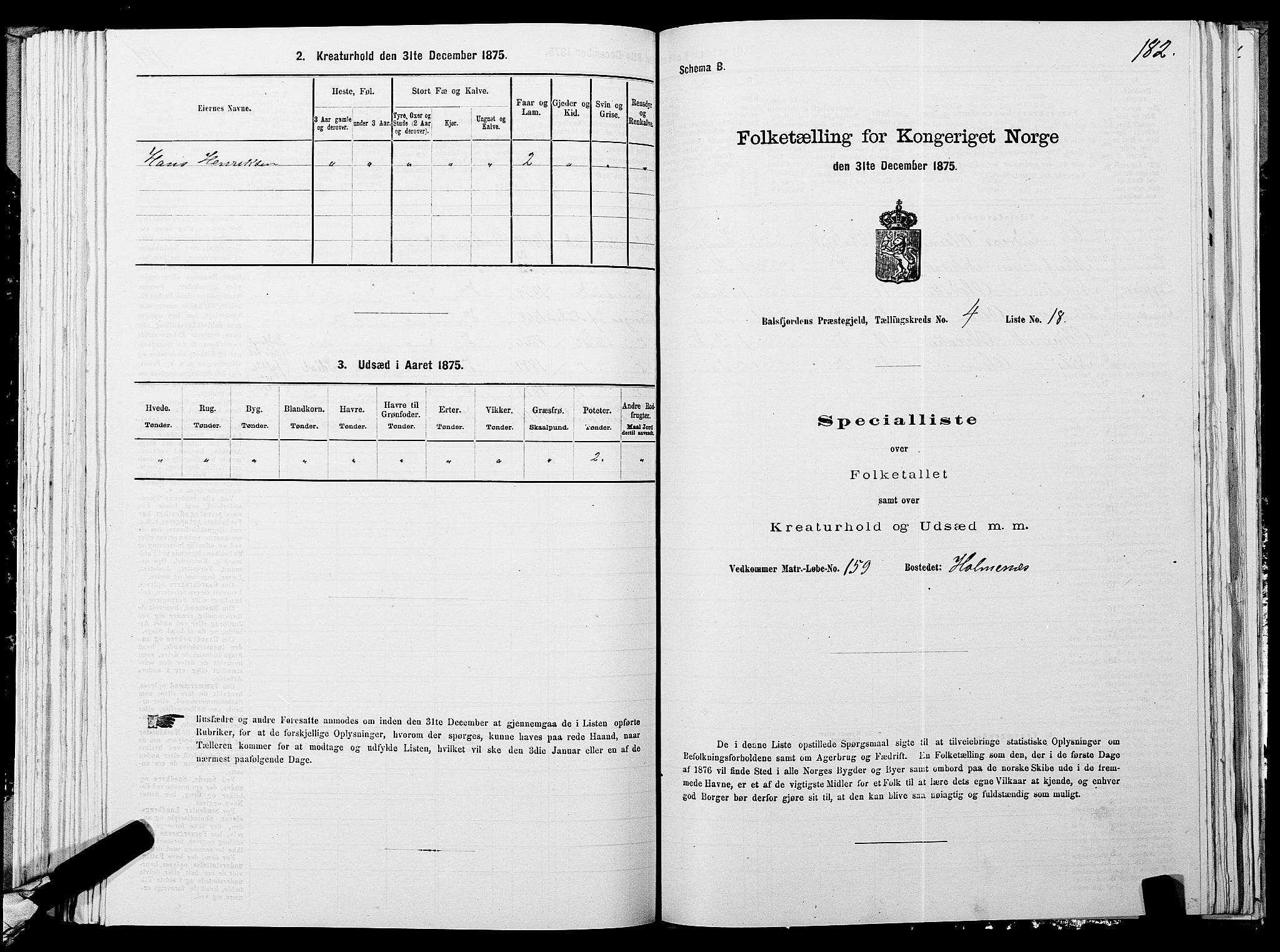 SATØ, Folketelling 1875 for 1933P Balsfjord prestegjeld, 1875, s. 1782