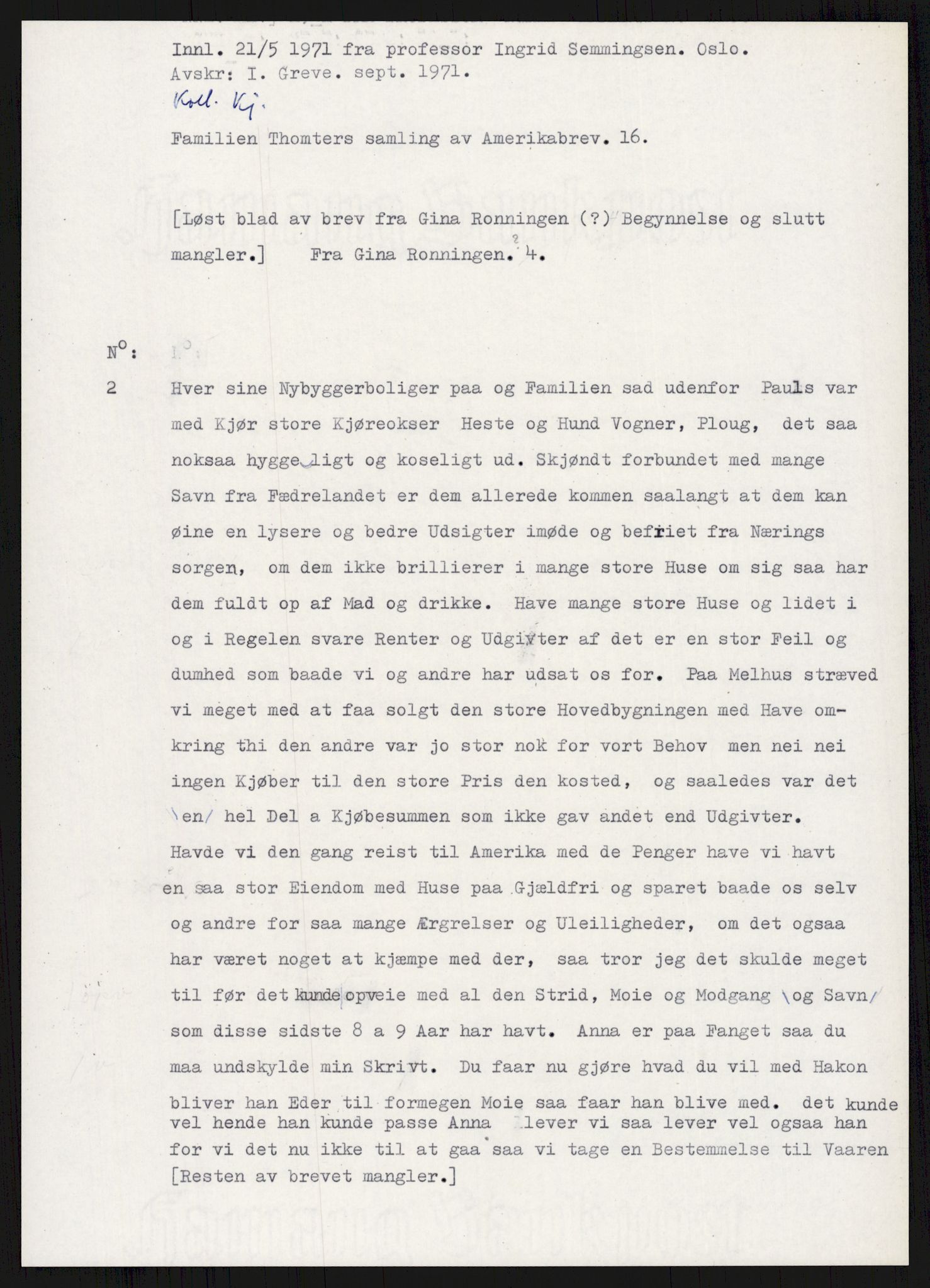 Samlinger til kildeutgivelse, Amerikabrevene, AV/RA-EA-4057/F/L0015: Innlån fra Oppland: Sæteren - Vigerust, 1838-1914, s. 375