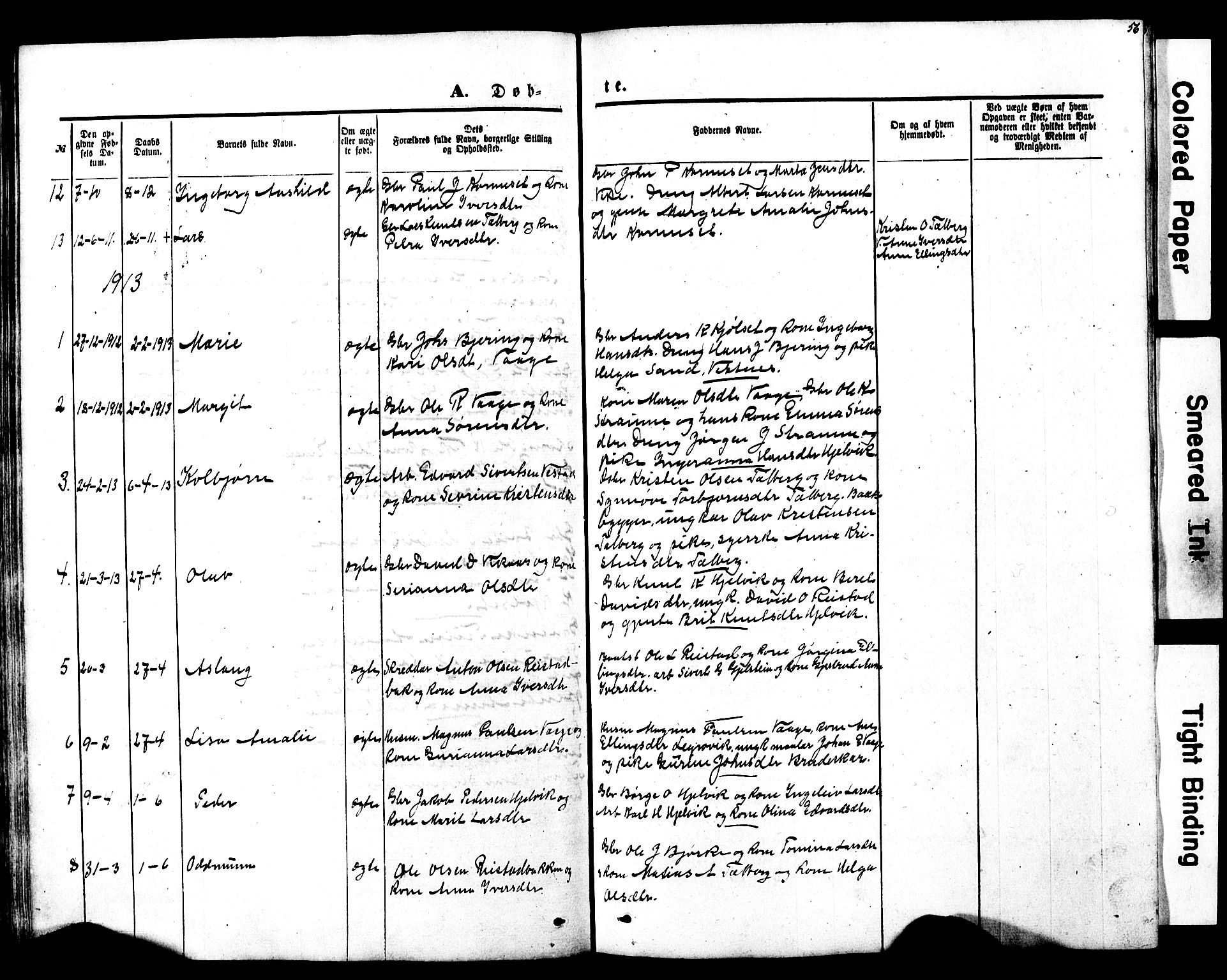 Ministerialprotokoller, klokkerbøker og fødselsregistre - Møre og Romsdal, AV/SAT-A-1454/550/L0618: Klokkerbok nr. 550C01, 1870-1927, s. 56