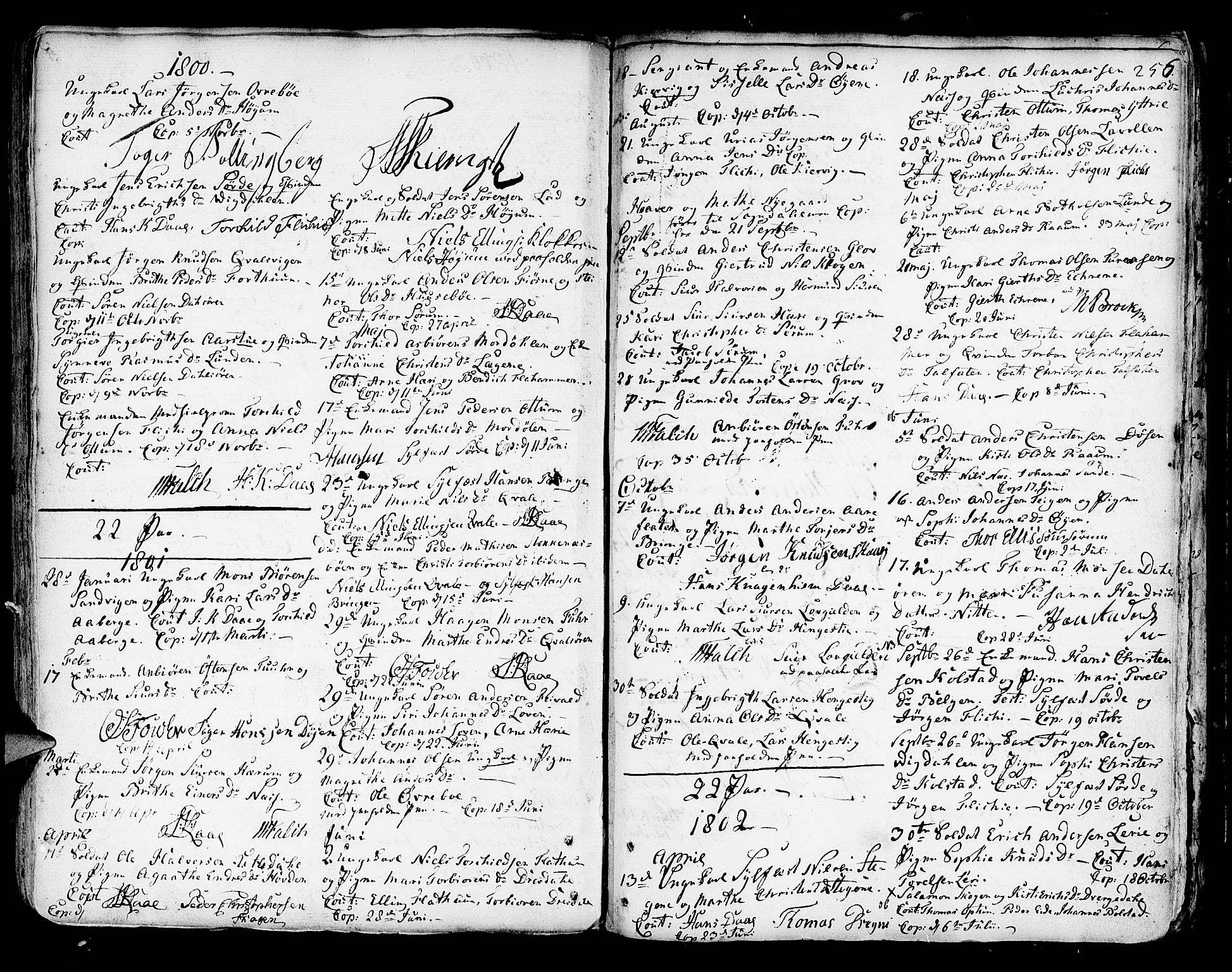 Luster sokneprestembete, AV/SAB-A-81101/H/Haa/Haaa/L0001: Ministerialbok nr. A 1, 1731-1803, s. 256