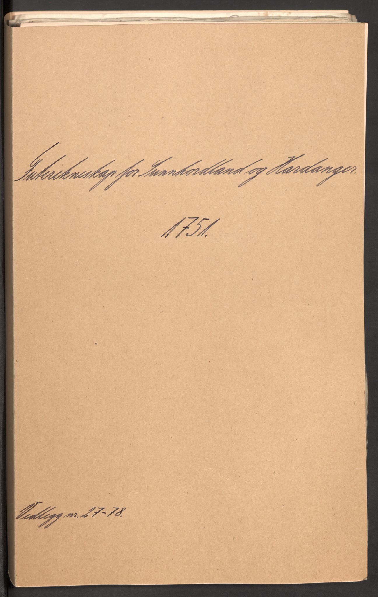 Rentekammeret inntil 1814, Reviderte regnskaper, Fogderegnskap, AV/RA-EA-4092/R48/L3056: Fogderegnskap Sunnhordland og Hardanger, 1751, s. 243