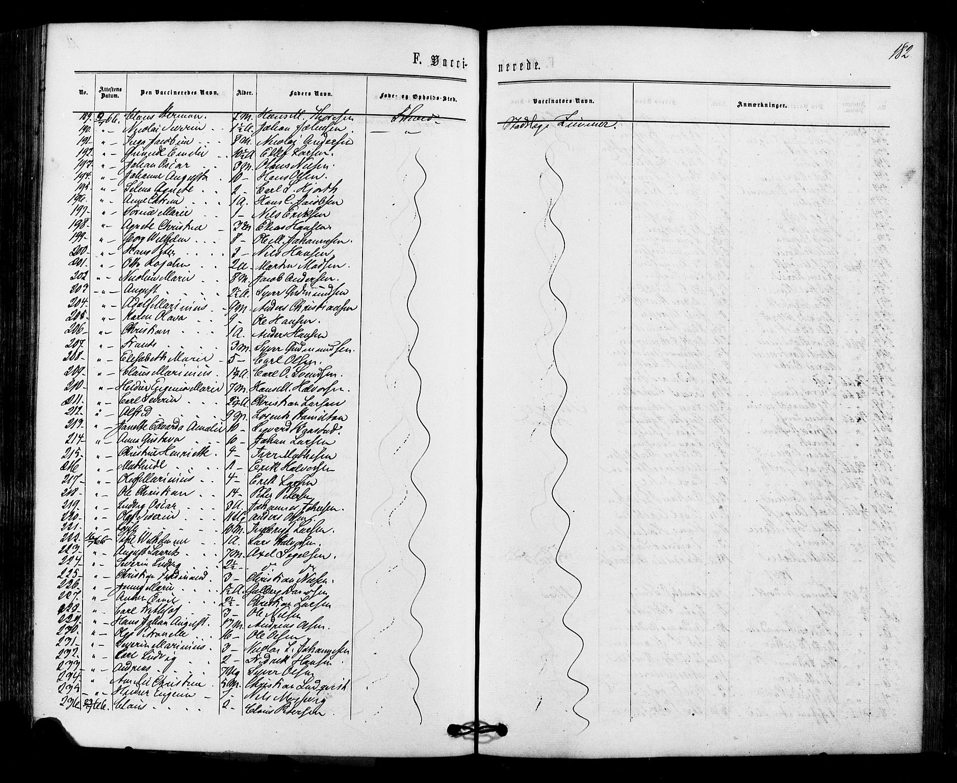 Halden prestekontor Kirkebøker, SAO/A-10909/F/Fa/L0010: Ministerialbok nr. I 10, 1866-1877, s. 182