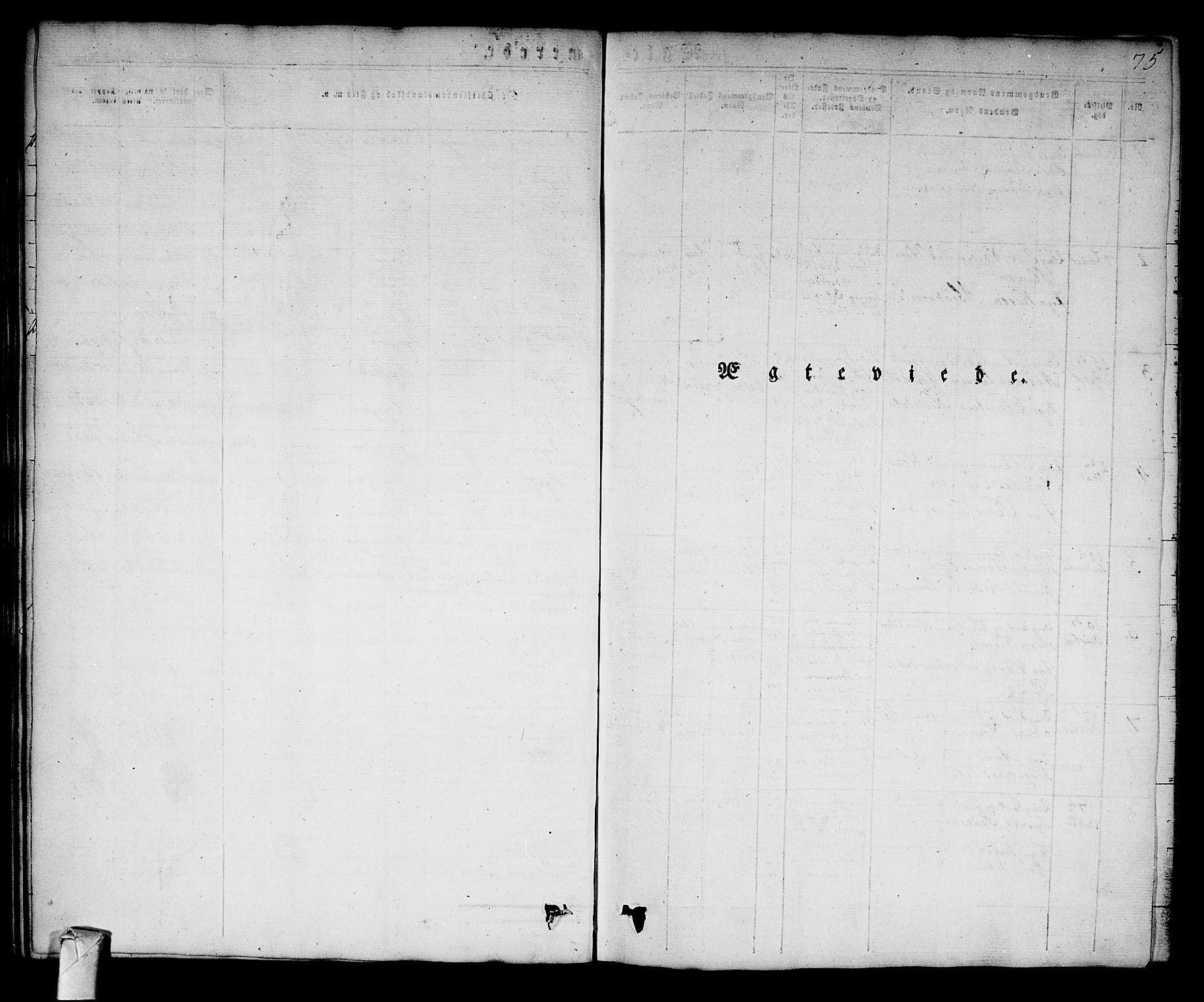 Strømsø kirkebøker, AV/SAKO-A-246/F/Fa/L0013: Ministerialbok nr. I 13, 1830-1847, s. 75