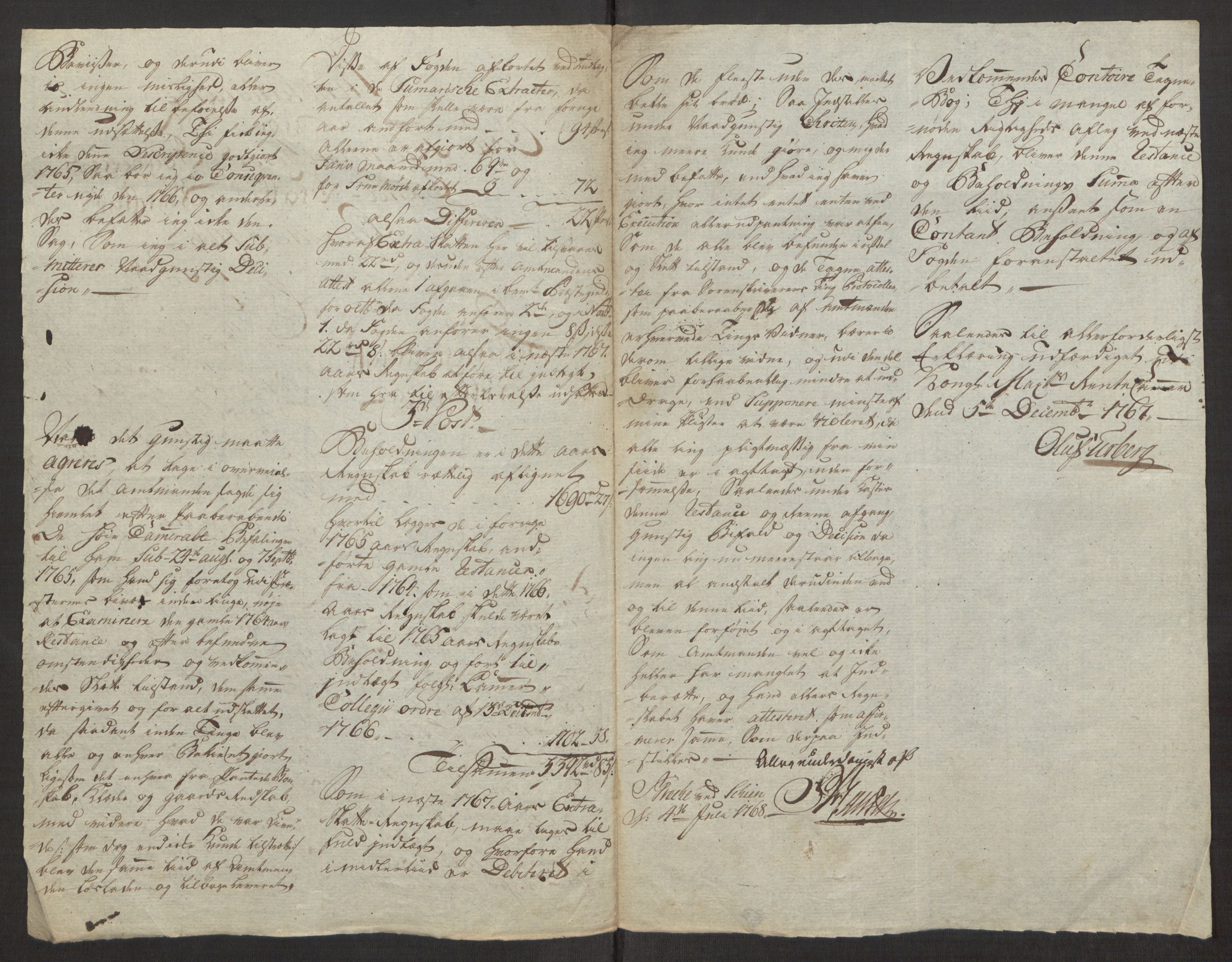 Rentekammeret inntil 1814, Reviderte regnskaper, Fogderegnskap, AV/RA-EA-4092/R38/L2293: Ekstraskatten Øvre Telemark, 1762-1770, s. 82