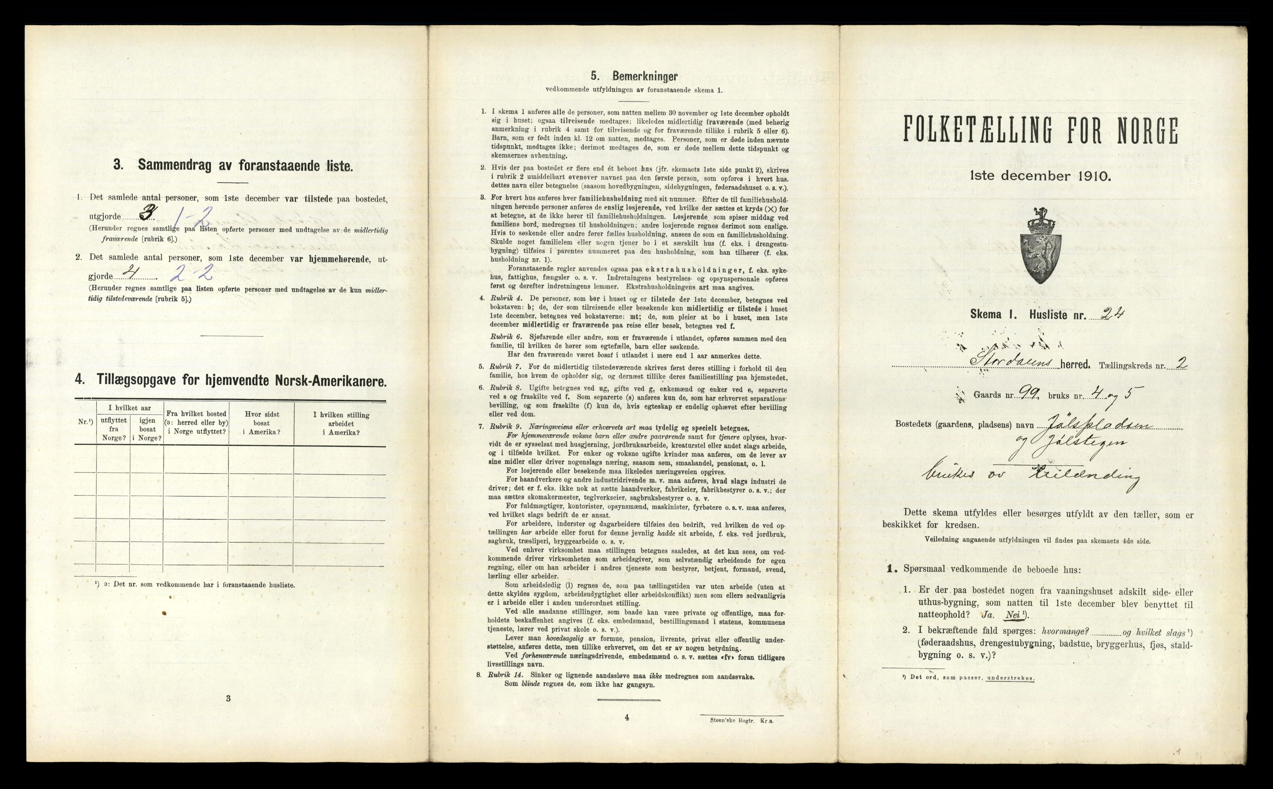 RA, Folketelling 1910 for 1526 Stordal herred, 1910, s. 204