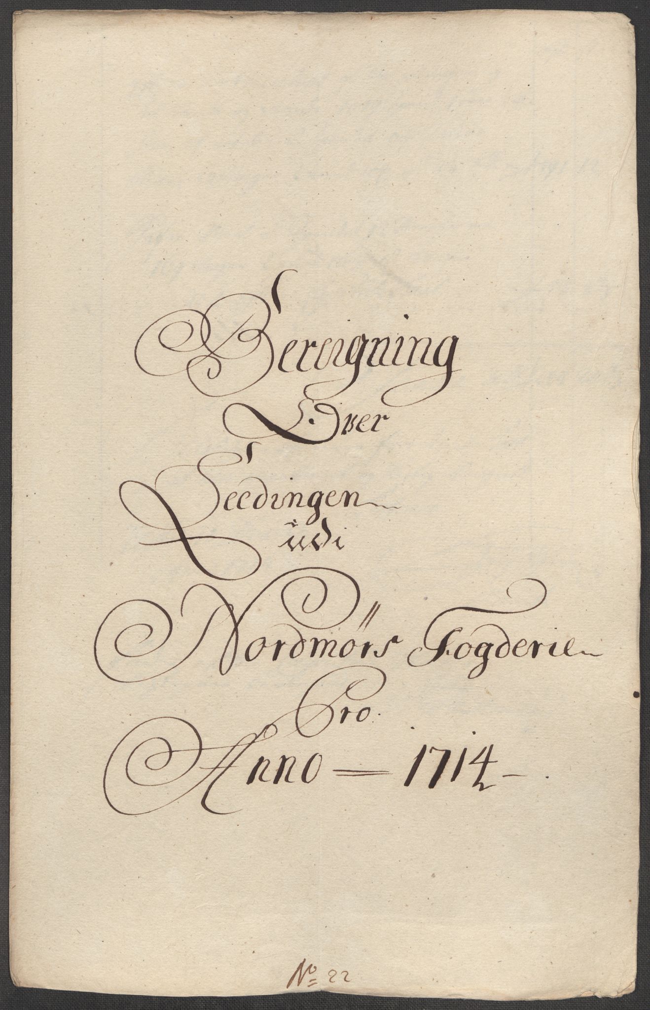 Rentekammeret inntil 1814, Reviderte regnskaper, Fogderegnskap, RA/EA-4092/R56/L3748: Fogderegnskap Nordmøre, 1714-1715, s. 145