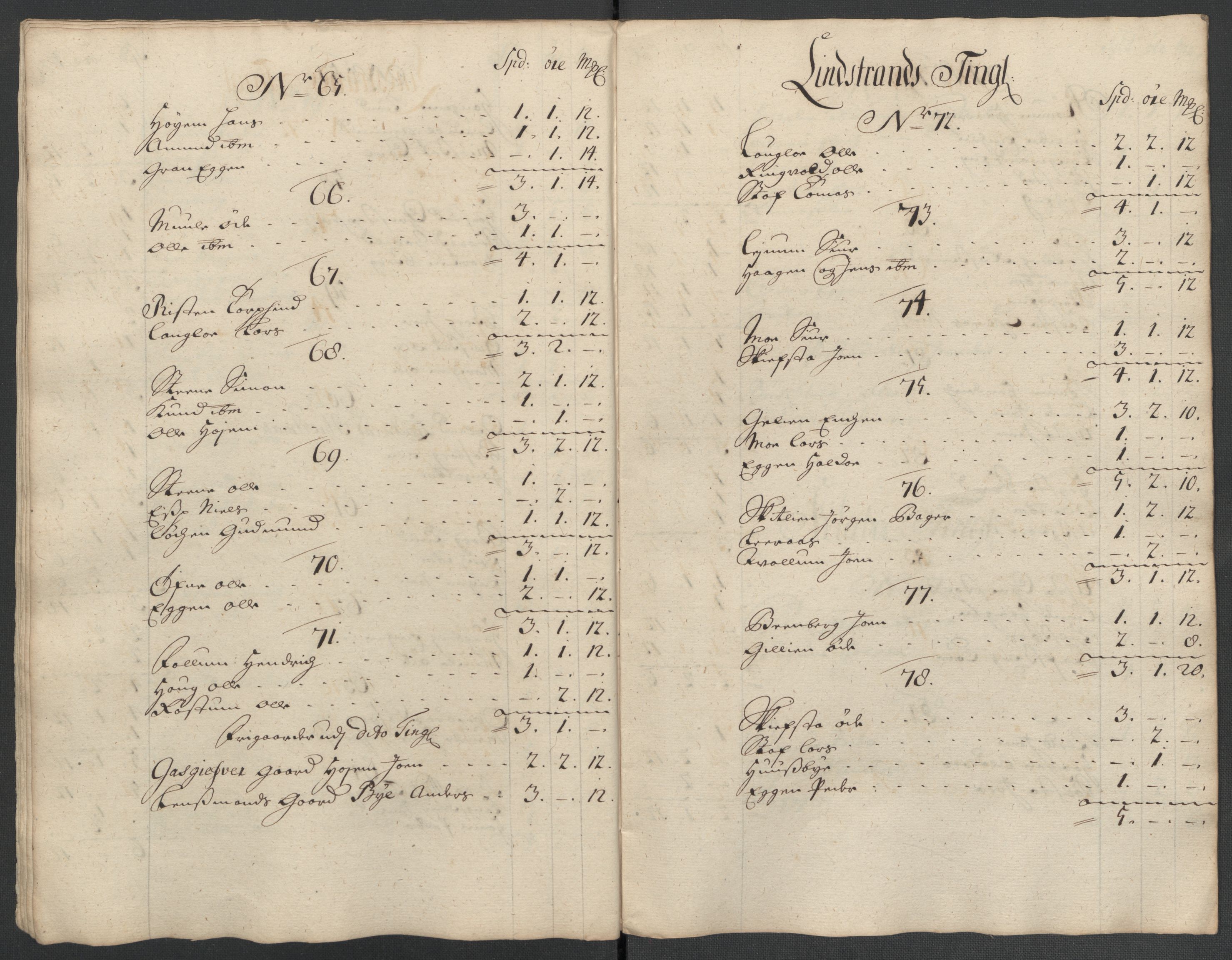 Rentekammeret inntil 1814, Reviderte regnskaper, Fogderegnskap, RA/EA-4092/R61/L4111: Fogderegnskap Strinda og Selbu, 1709-1710, s. 67