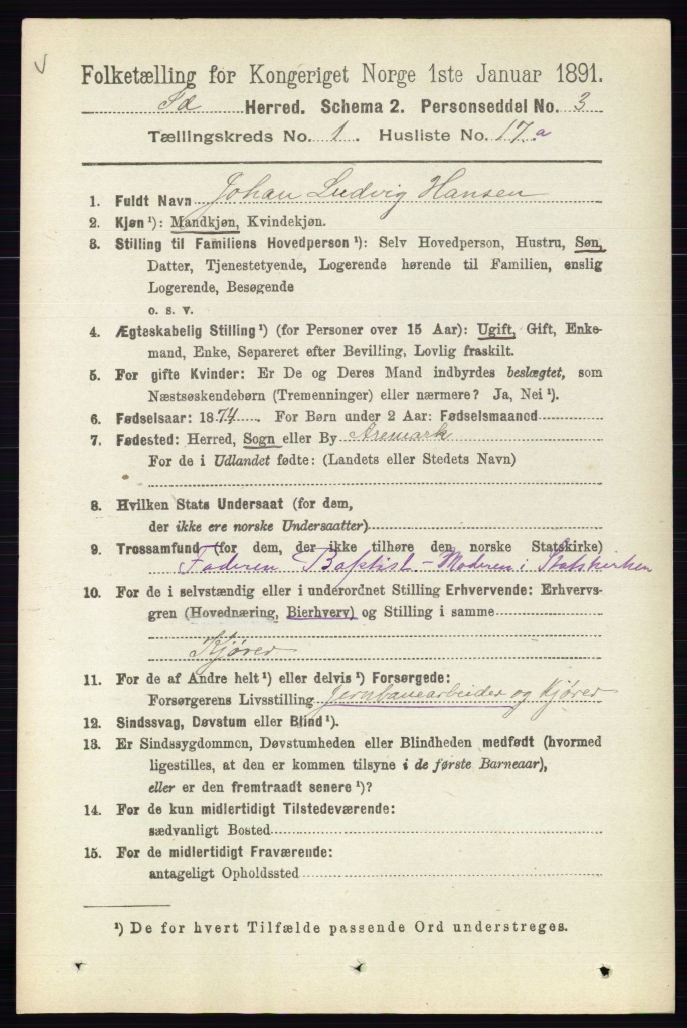 RA, Folketelling 1891 for 0117 Idd herred, 1891, s. 328