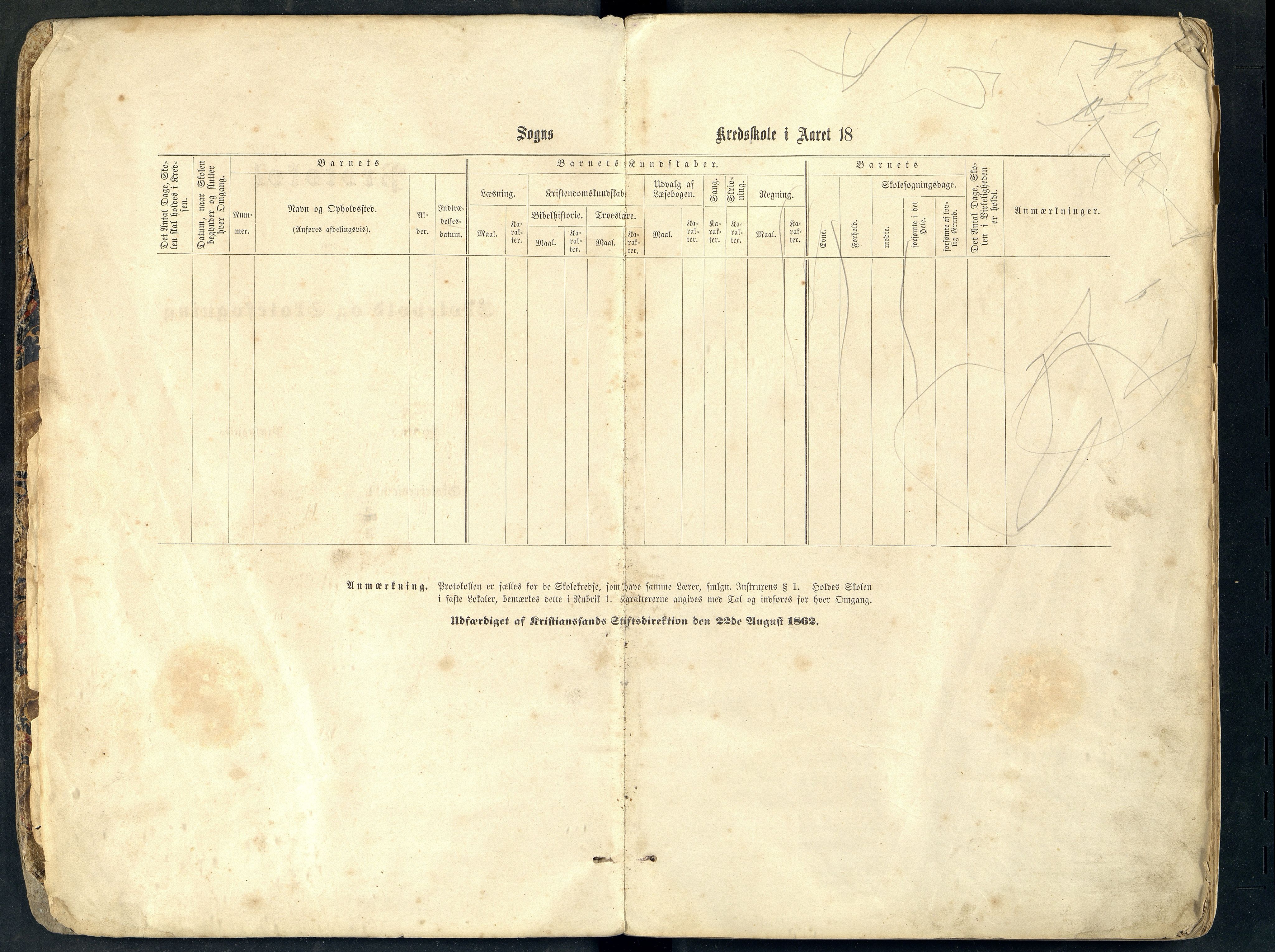 Fjotland kommune - Risnes Skole, ARKSOR/1037FJ556/H/L0002: Skoleprotokoll, også Lindefjell skole, 1874-1890