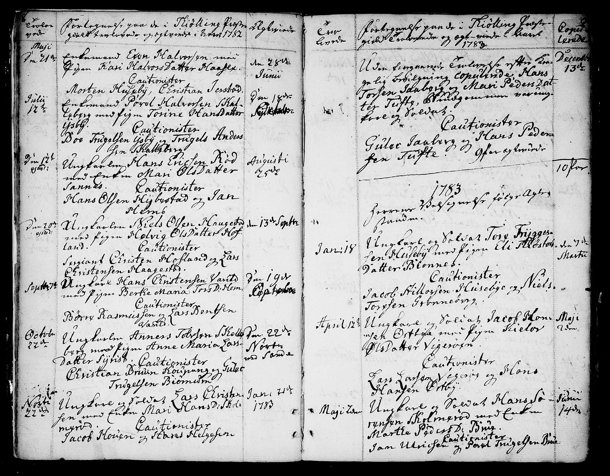 Tjølling kirkebøker, AV/SAKO-A-60/F/Fa/L0004: Ministerialbok nr. 4, 1779-1817, s. 8-9