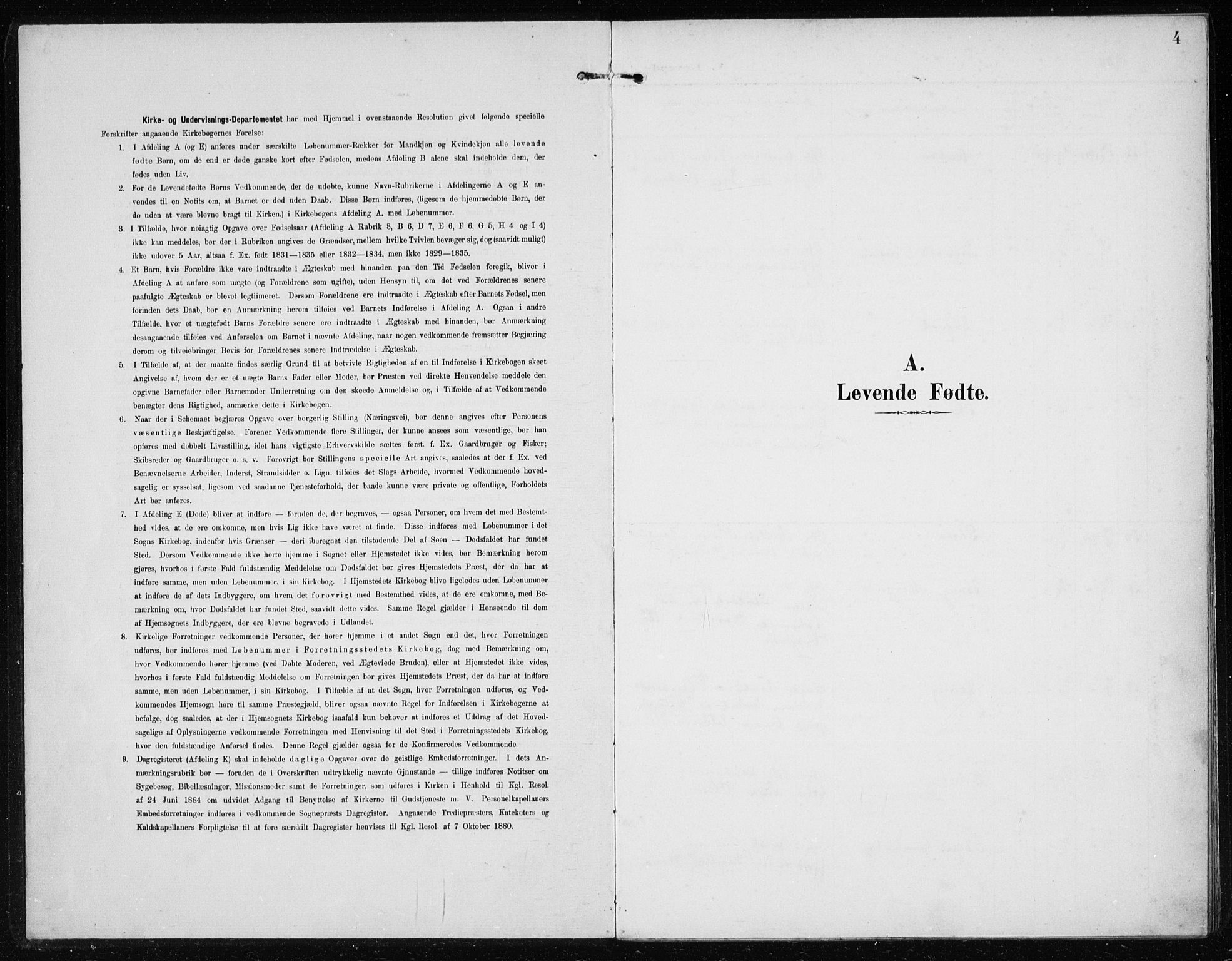 Lindås Sokneprestembete, SAB/A-76701/H/Haa: Ministerialbok nr. B 2, 1900-1912, s. 4