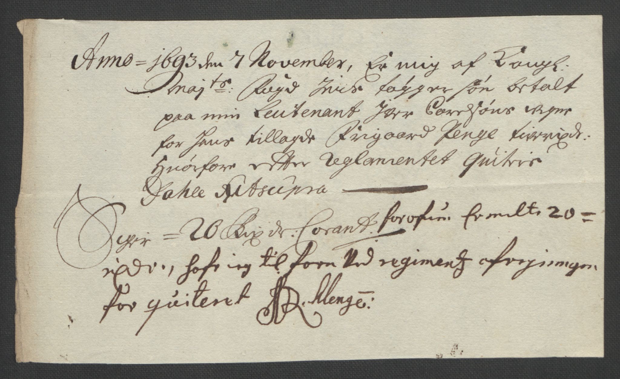 Rentekammeret inntil 1814, Reviderte regnskaper, Fogderegnskap, RA/EA-4092/R53/L3421: Fogderegnskap Sunn- og Nordfjord, 1693-1694, s. 84