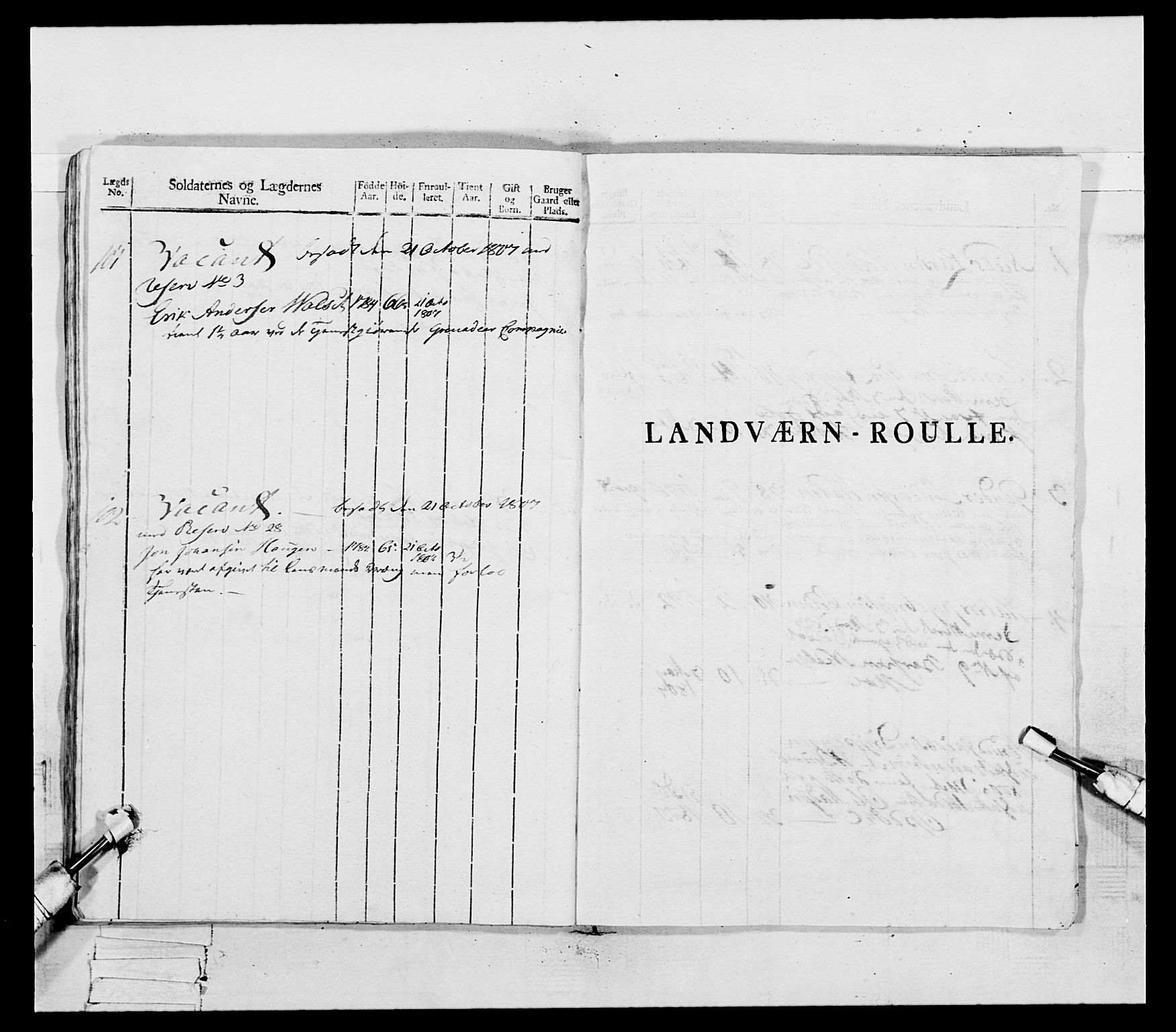 Generalitets- og kommissariatskollegiet, Det kongelige norske kommissariatskollegium, RA/EA-5420/E/Eh/L0081: 2. Trondheimske nasjonale infanteriregiment, 1801-1804, s. 371