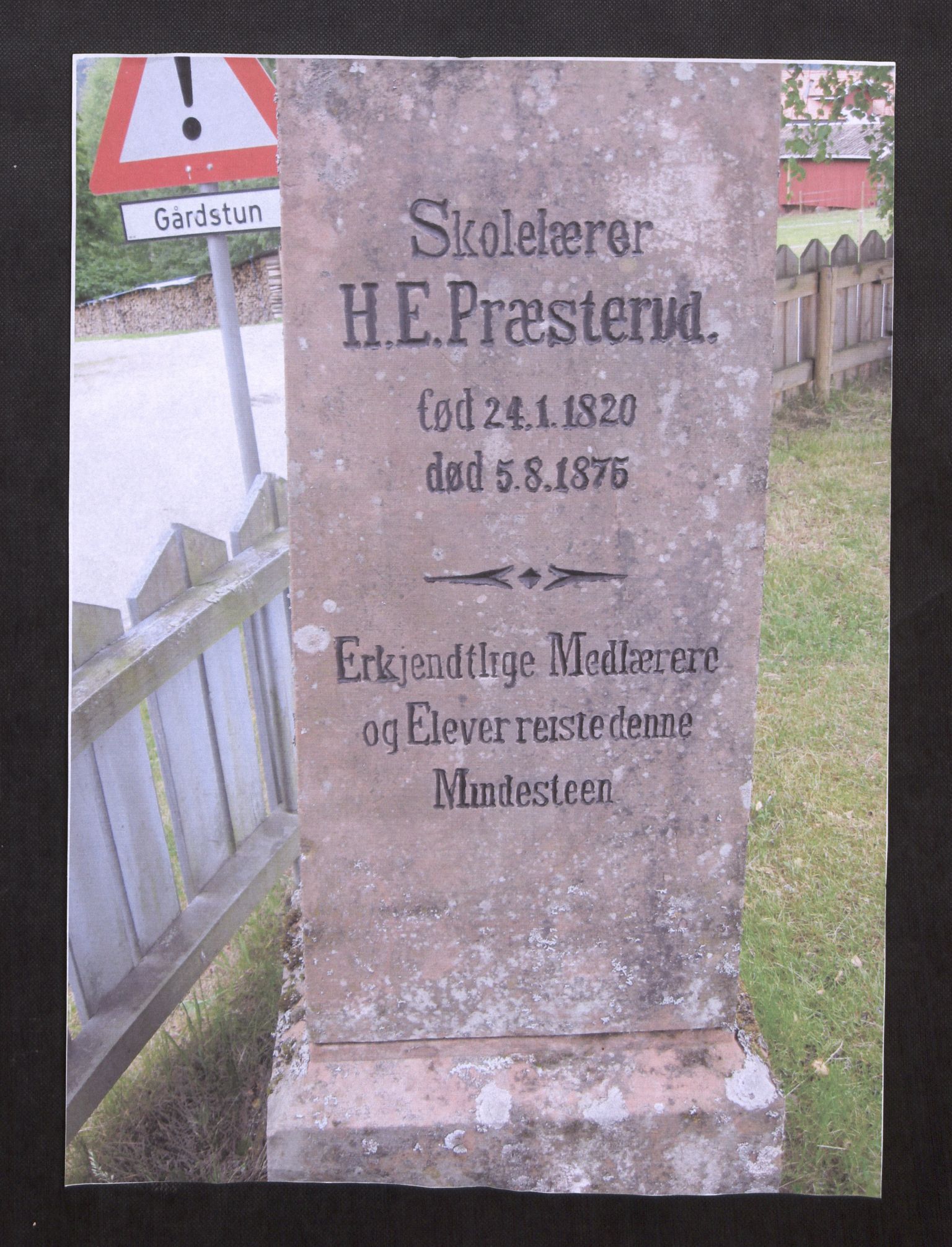 Præsterud, Hans Ellefsen, AV/SAT-PA-0802/F/L0001: Skissebok, 1852