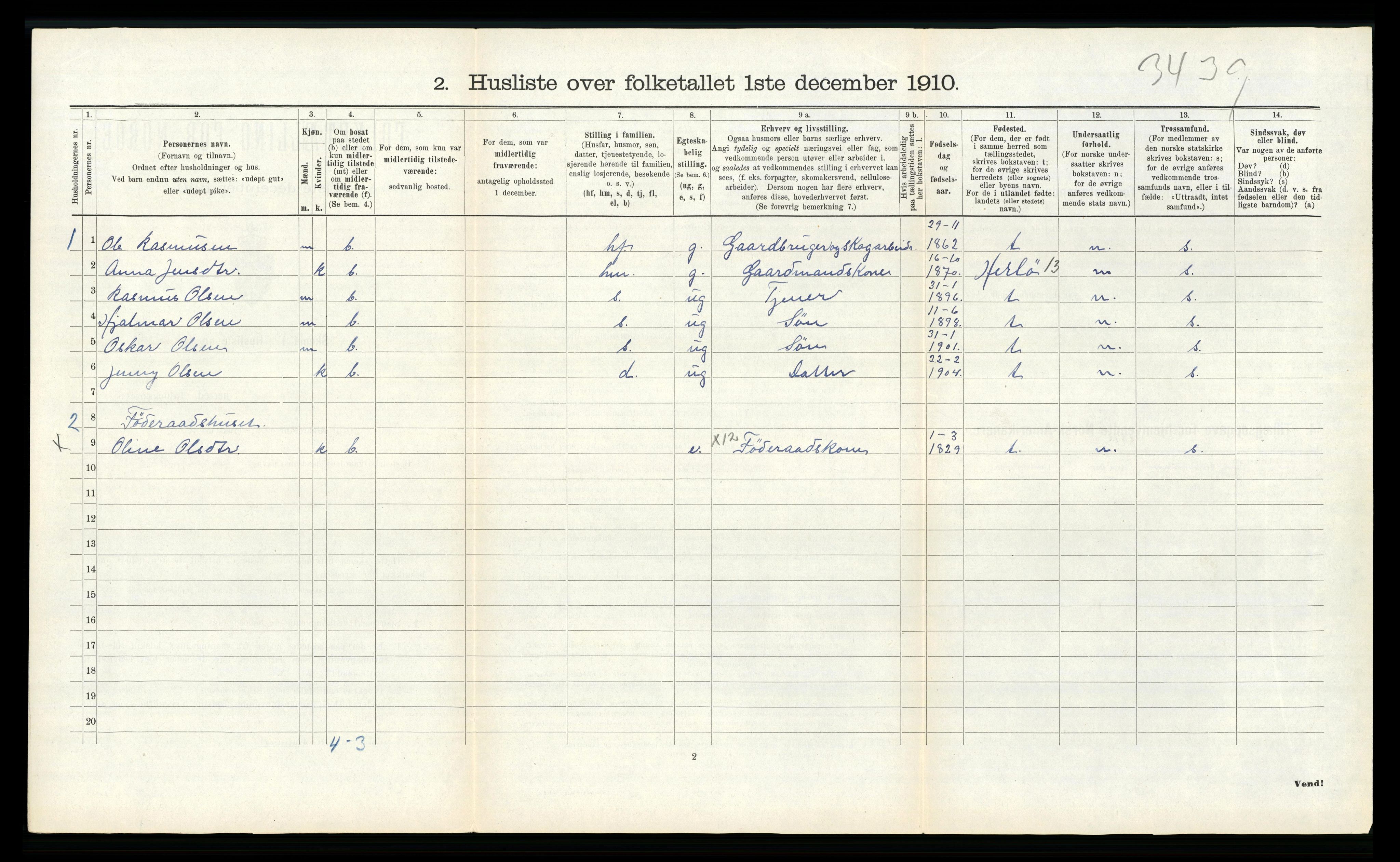 RA, Folketelling 1910 for 1257 Alversund herred, 1910, s. 73