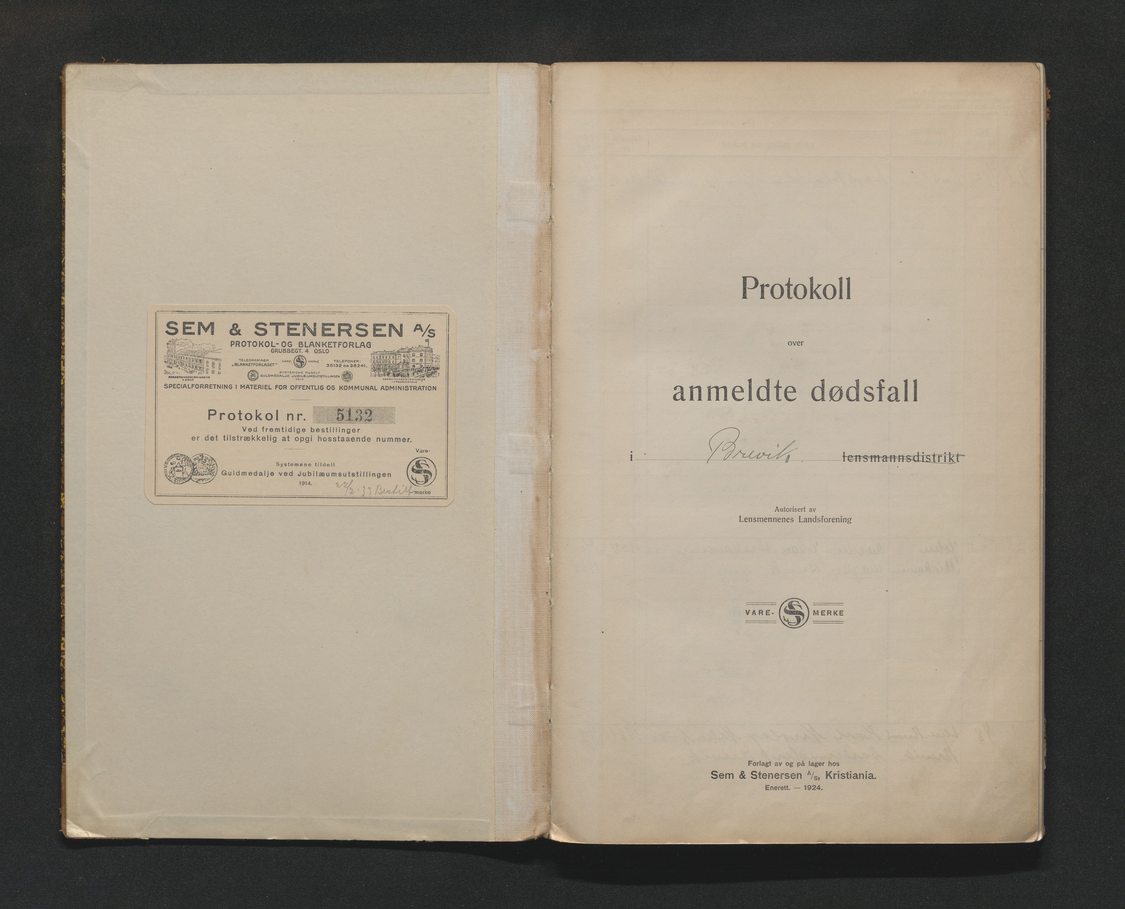 Bamble sorenskriveri, SAKO/A-214/H/Ha/Haa/Haab/L0001/0003: Dødsanmeldelsesprotokoll / Dødsanmeldelsesprotokoll, 1928-1933