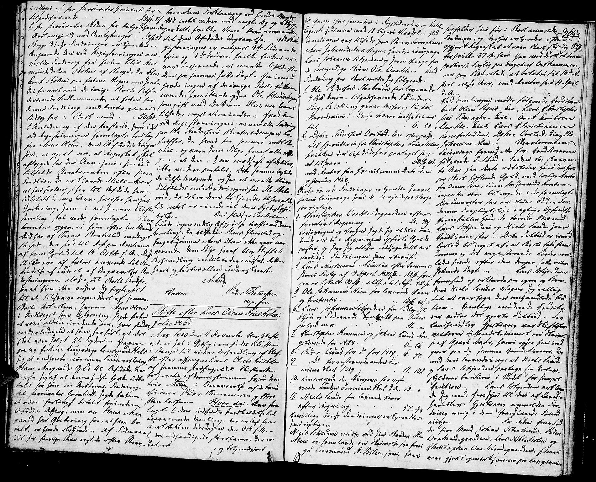 Sør-Hedmark sorenskriveri, AV/SAH-TING-014/J/Ja/Jaa/L0005: Skifteprotokoll, 1826-1830, s. 364b-365a
