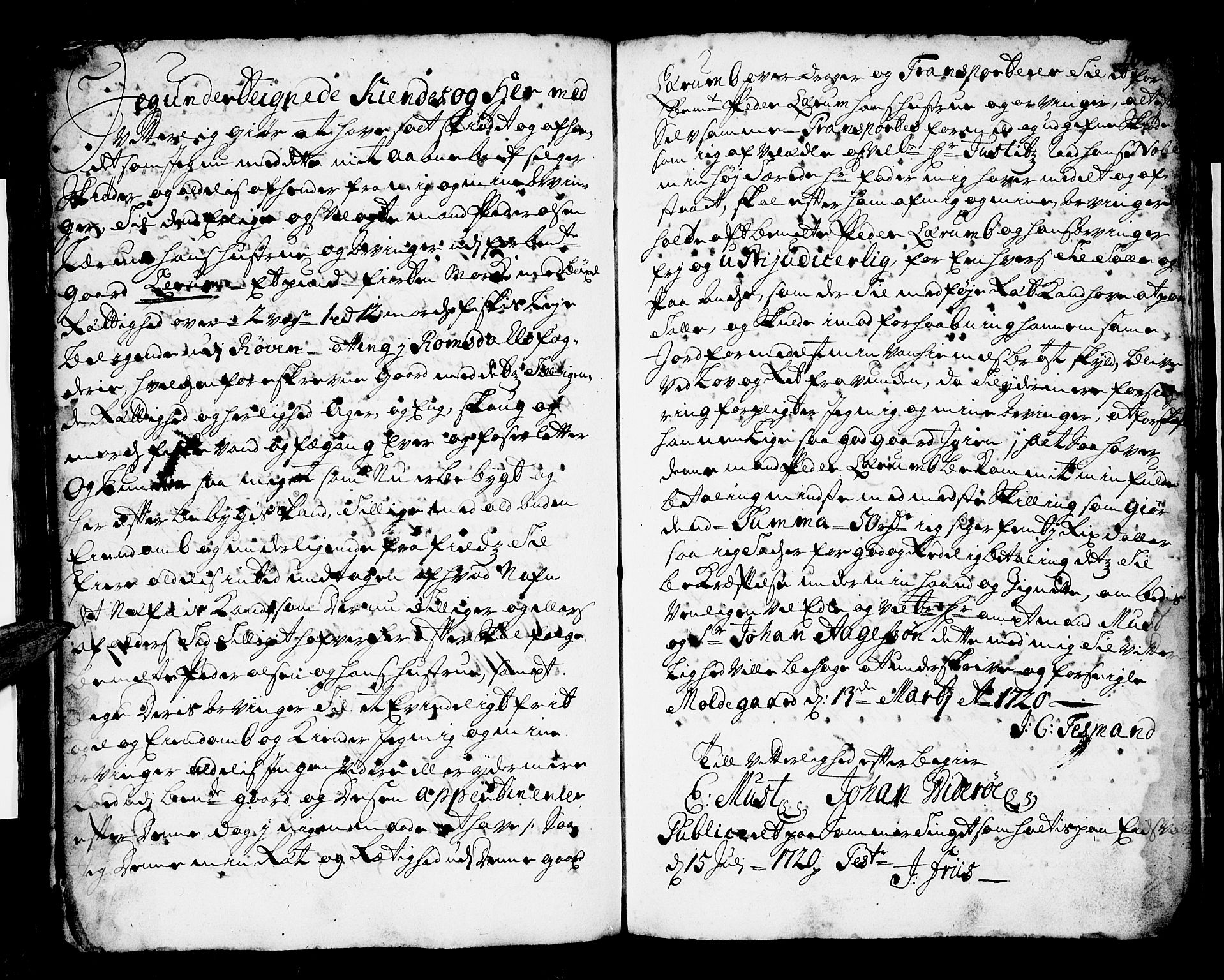 Romsdal sorenskriveri, SAT/A-4149/1/2/2C/L0001: Pantebok nr. 1, 1706-1724, s. 166