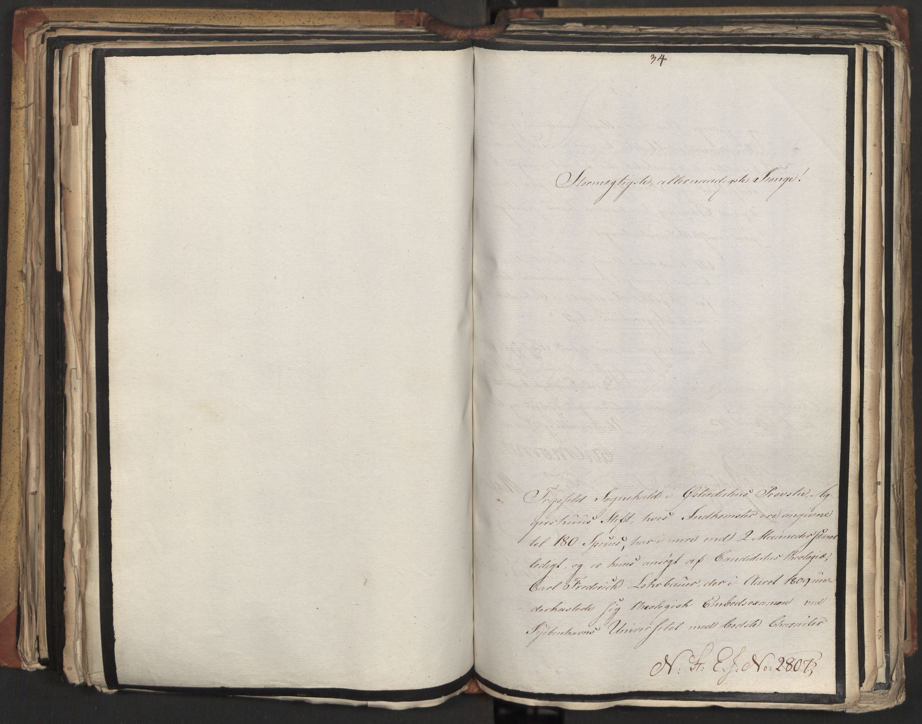 Statsrådsavdelingen i Stockholm, AV/RA-S-1003/D/Da/L0013: Regjeringsinnstillinger nr. 2761-2889, 1818, s. 258