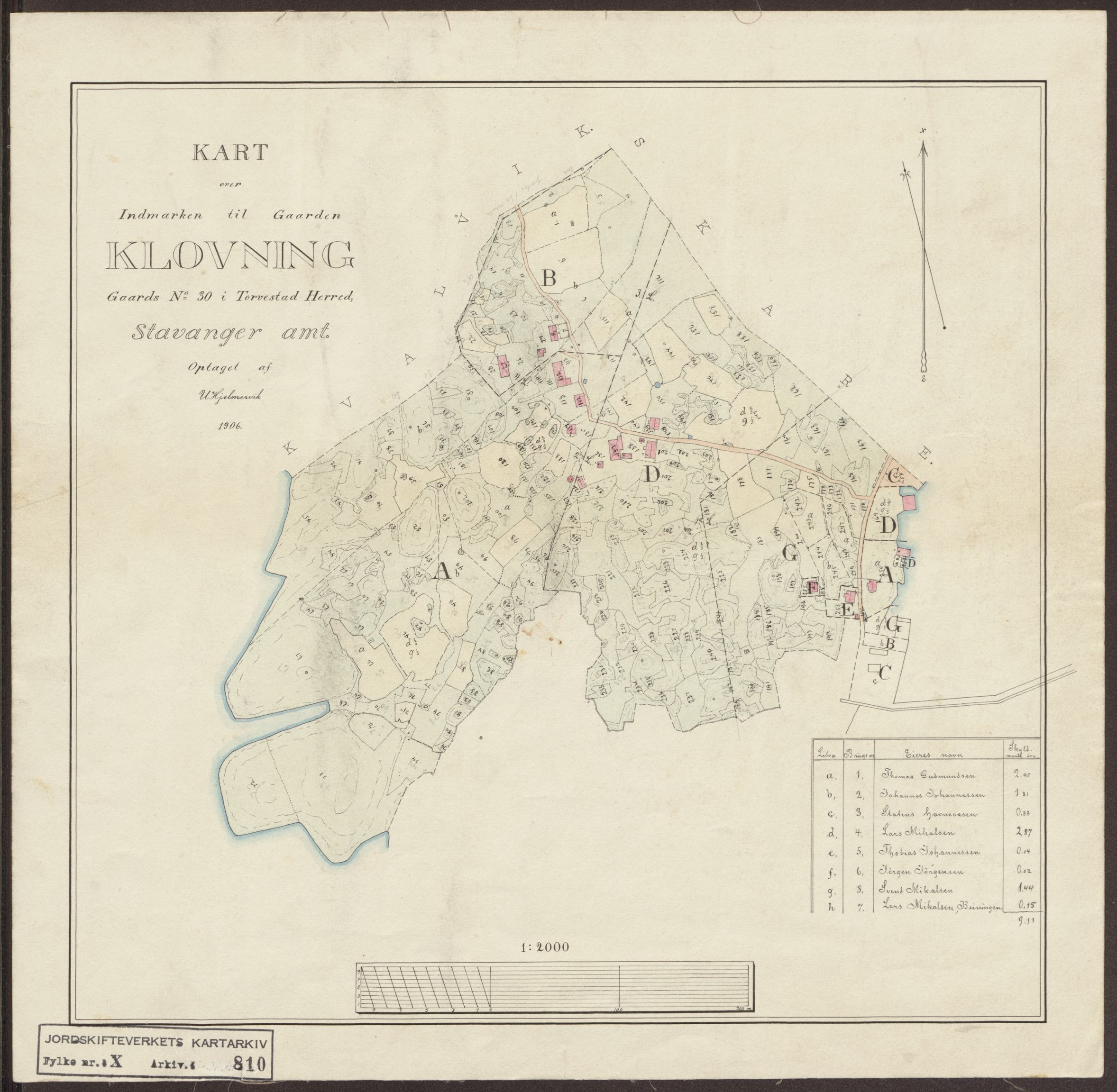 Jordskifteverkets kartarkiv, AV/RA-S-3929/T, 1859-1988, s. 902