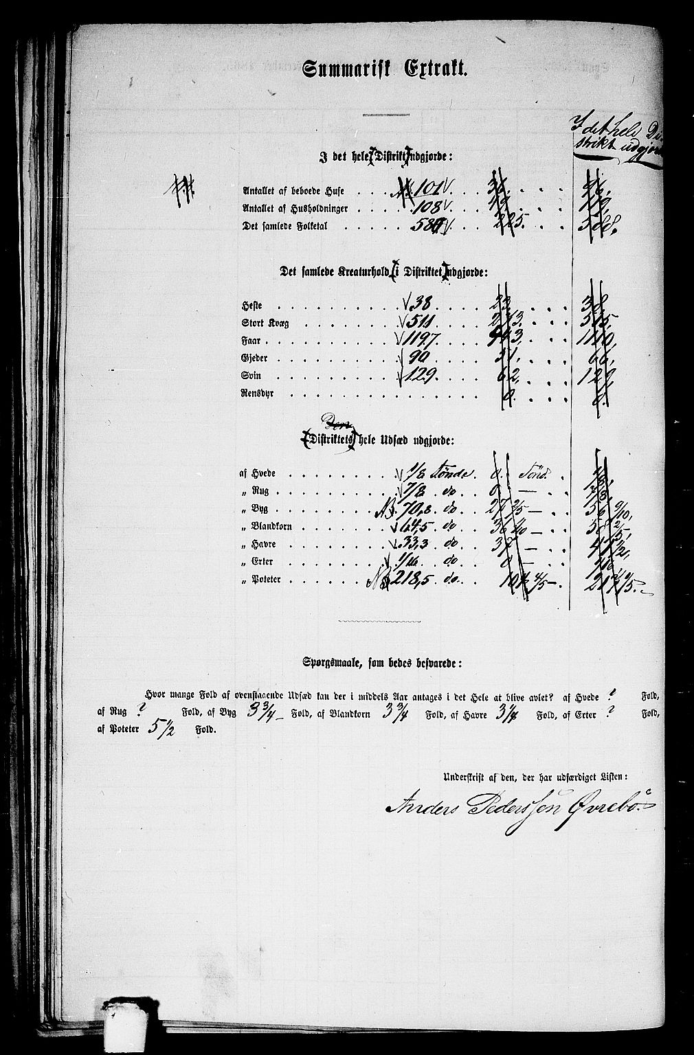 RA, Folketelling 1865 for 1418P Balestrand prestegjeld, 1865, s. 27