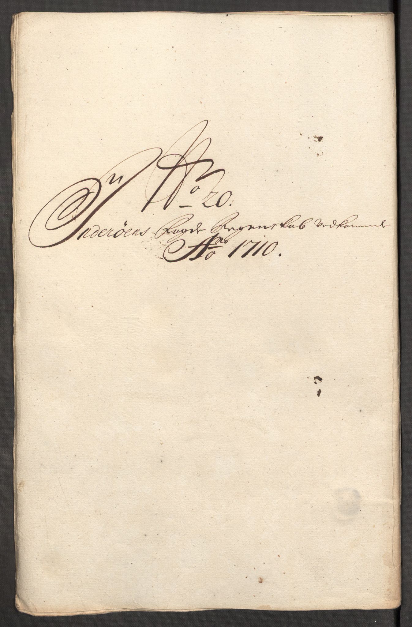 Rentekammeret inntil 1814, Reviderte regnskaper, Fogderegnskap, RA/EA-4092/R63/L4318: Fogderegnskap Inderøy, 1710, s. 214