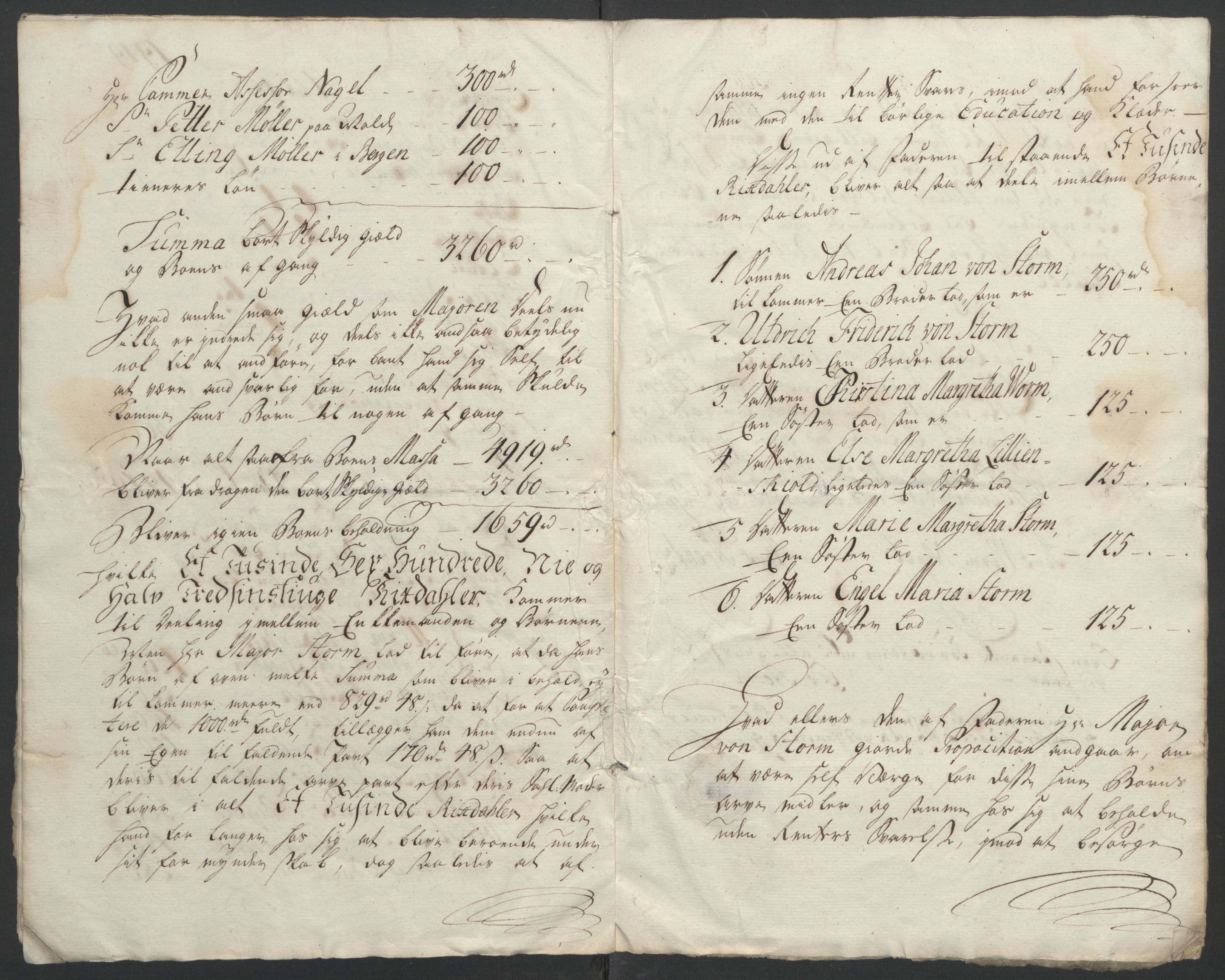 Forsvaret, Generalauditøren, RA/RAFA-1772/F/Fj/Fja/L0034: --, 1753-1817, s. 275