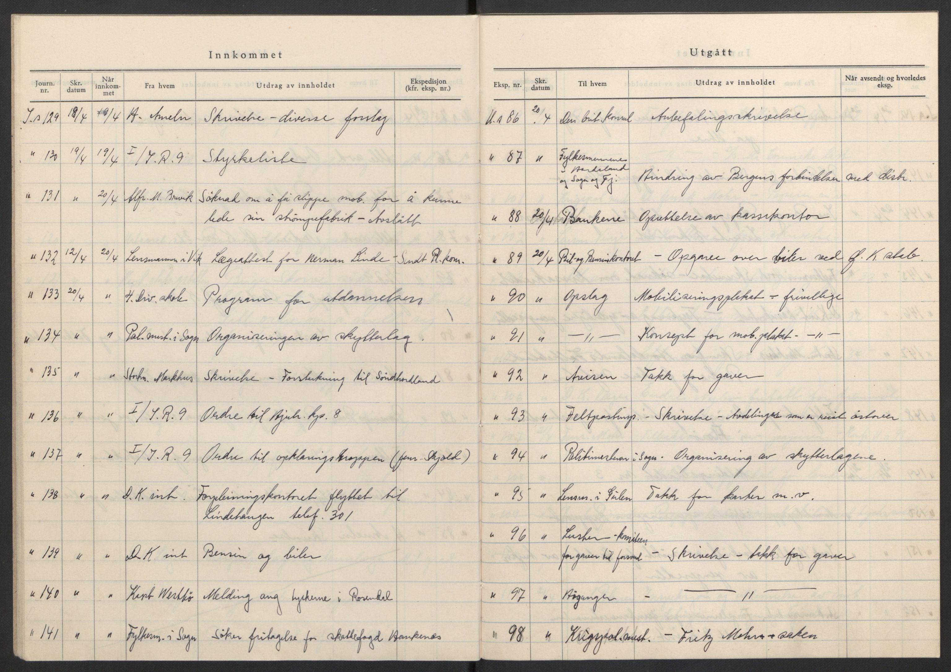 Forsvaret, Forsvarets krigshistoriske avdeling, AV/RA-RAFA-2017/Y/Yb/L0097: II-C-11-400  -  4. Divisjon., 1940, s. 13