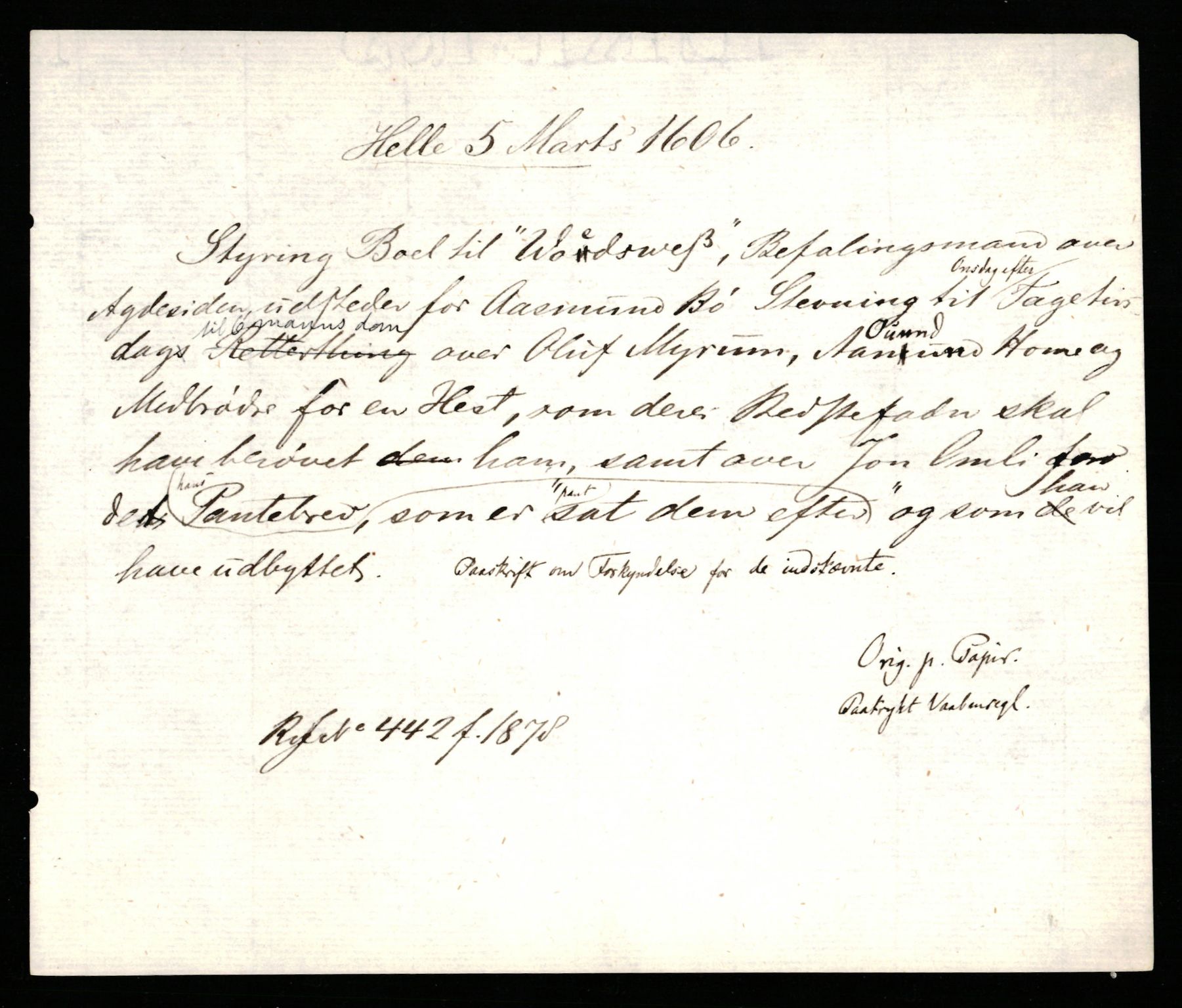 Riksarkivets diplomsamling, AV/RA-EA-5965/F35/F35b/L0005: Riksarkivets diplomer, seddelregister, 1601-1612, s. 397