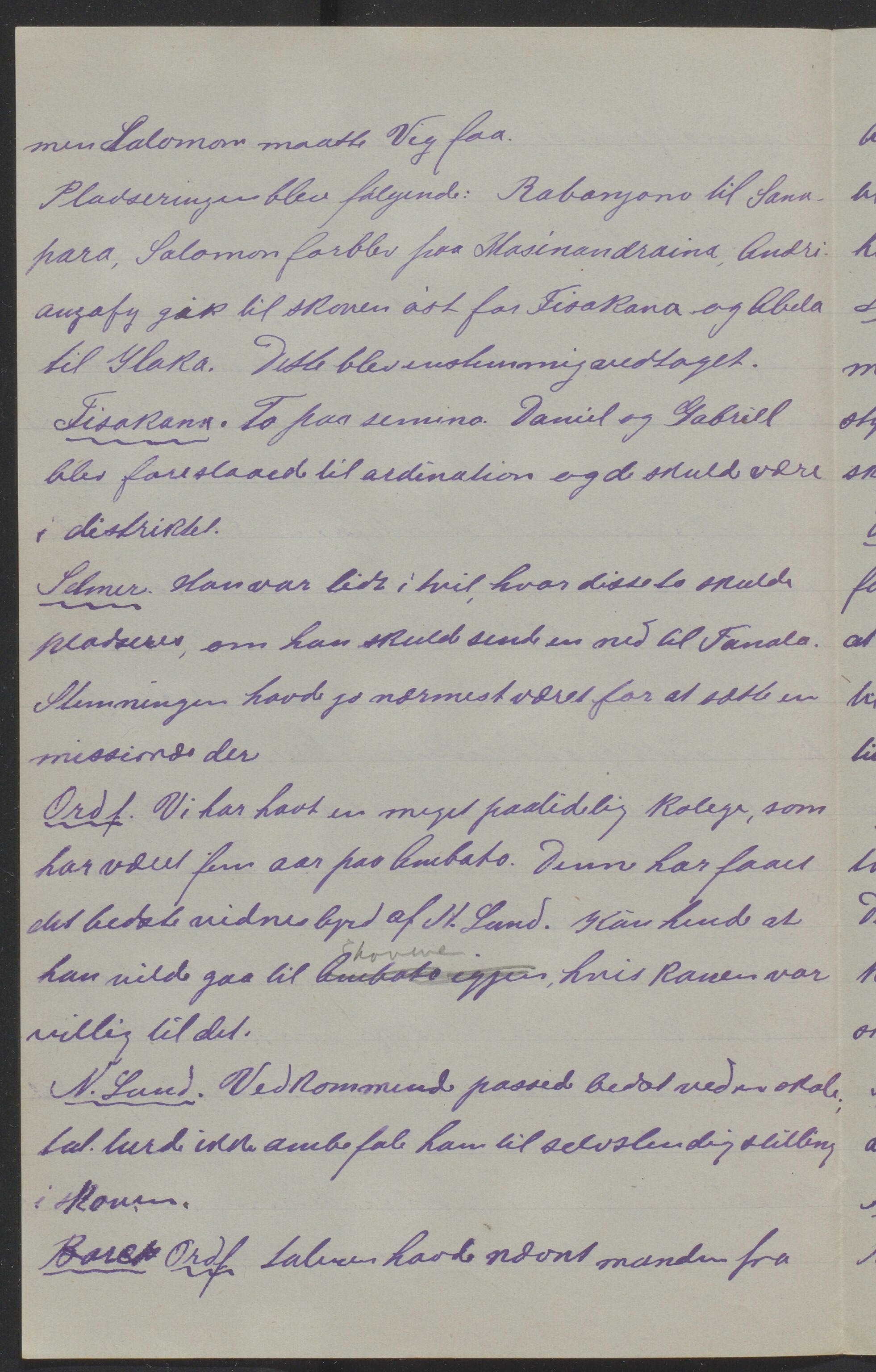 Det Norske Misjonsselskap - hovedadministrasjonen, VID/MA-A-1045/D/Da/Daa/L0039/0007: Konferansereferat og årsberetninger / Konferansereferat fra Madagaskar Innland., 1893