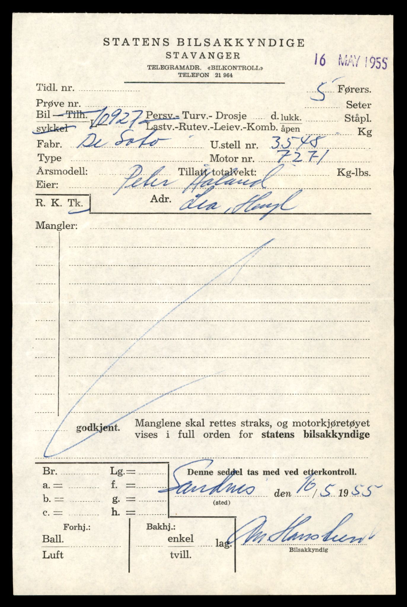 Møre og Romsdal vegkontor - Ålesund trafikkstasjon, AV/SAT-A-4099/F/Fe/L0049: Registreringskort for kjøretøy T 14864 - T 18613, 1927-1998, s. 1109