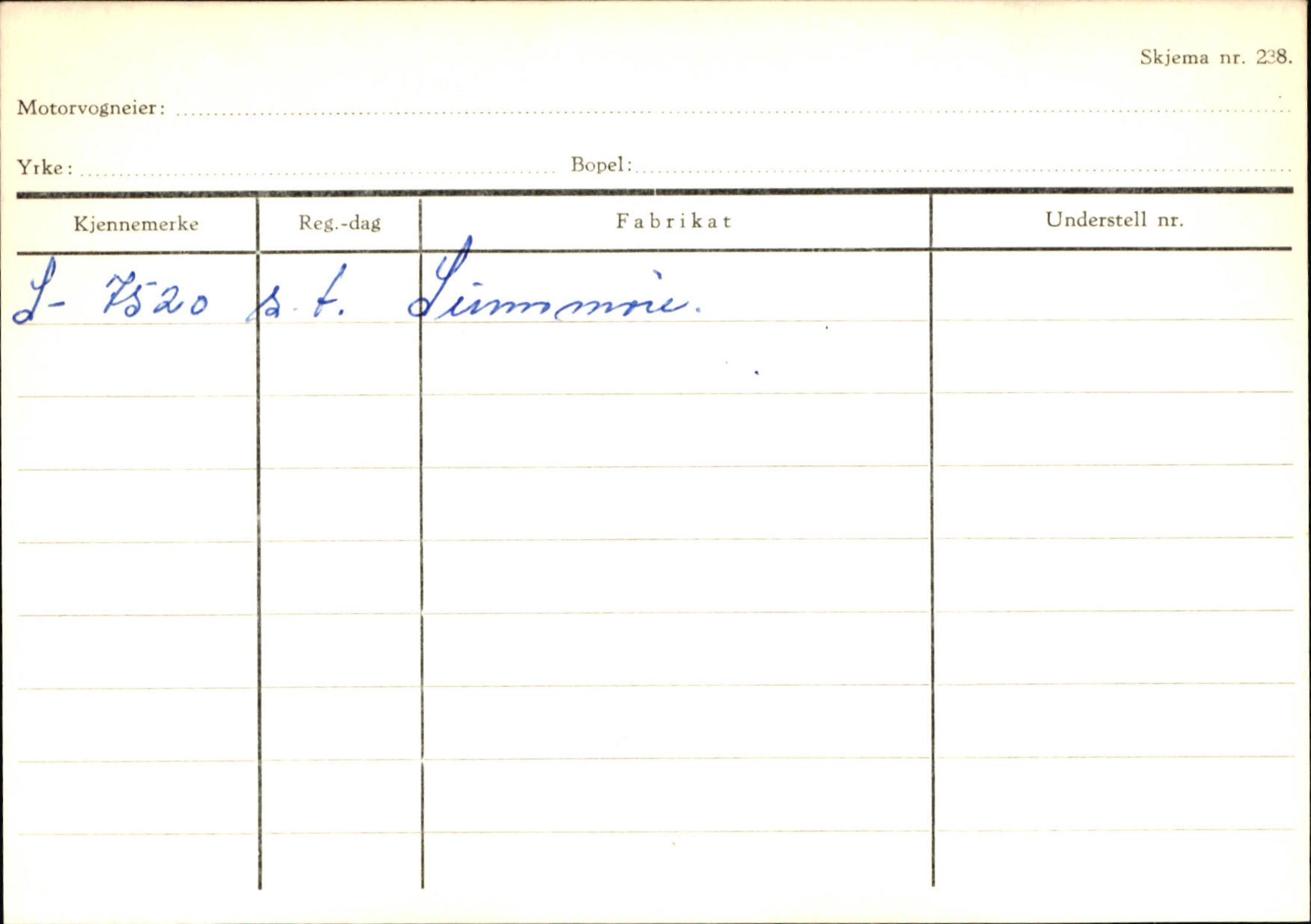 Statens vegvesen, Sogn og Fjordane vegkontor, SAB/A-5301/4/F/L0144: Registerkort Vågsøy A-R, 1945-1975, s. 2003