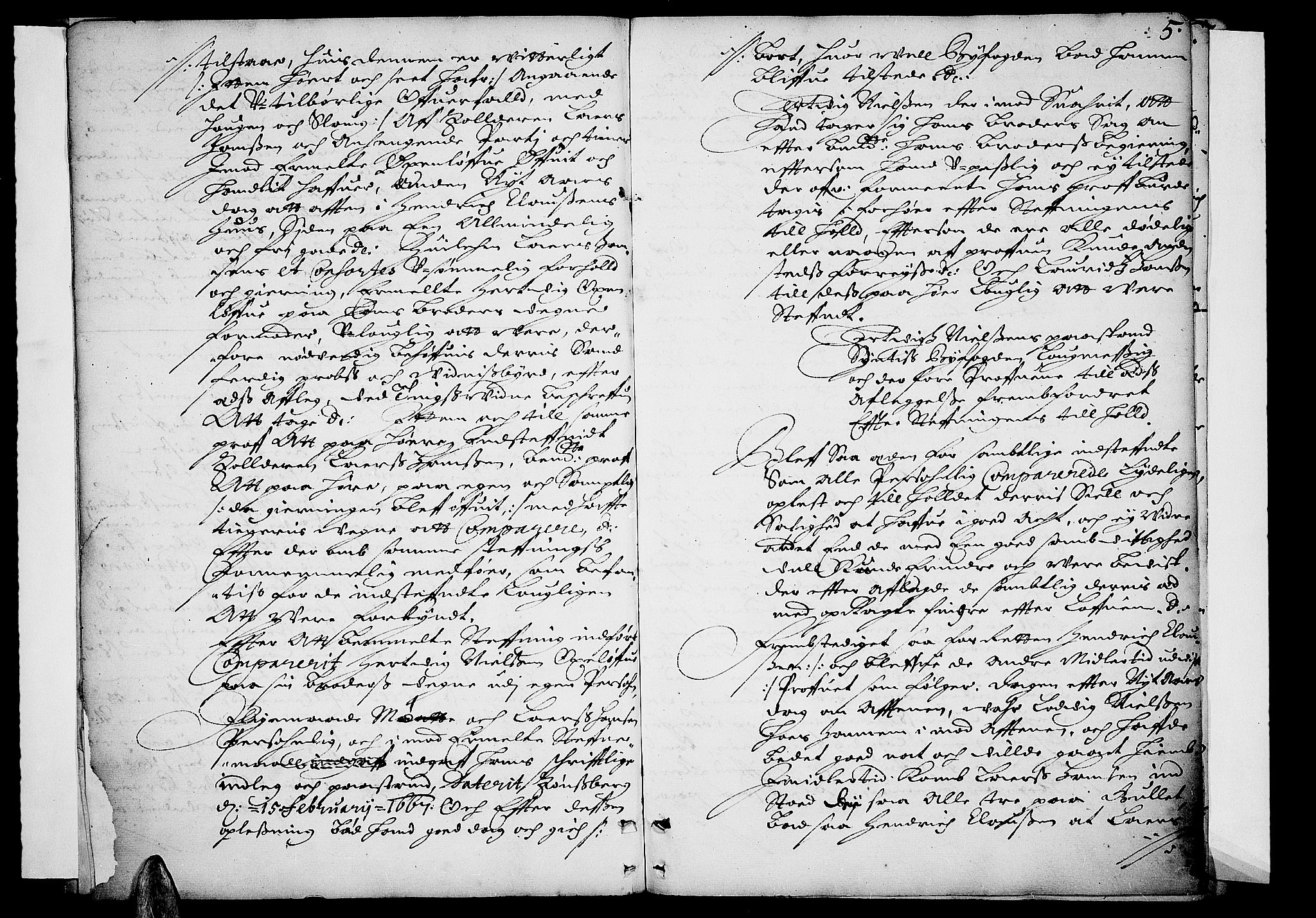 Tønsberg byfogd, AV/SAKO-A-224/F/Fa/L0002: Tingbok, 1667, s. 5