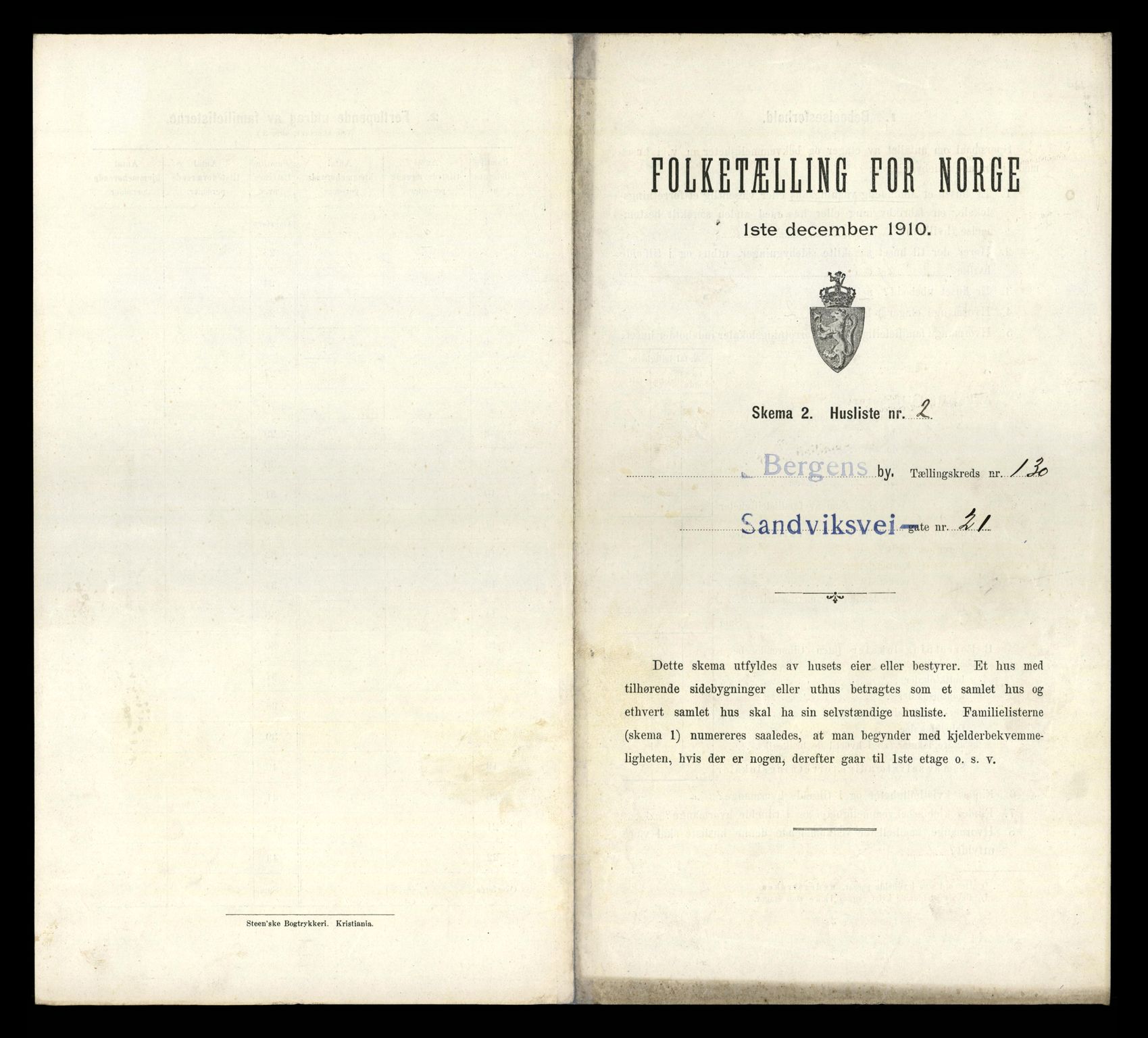 RA, Folketelling 1910 for 1301 Bergen kjøpstad, 1910, s. 45091