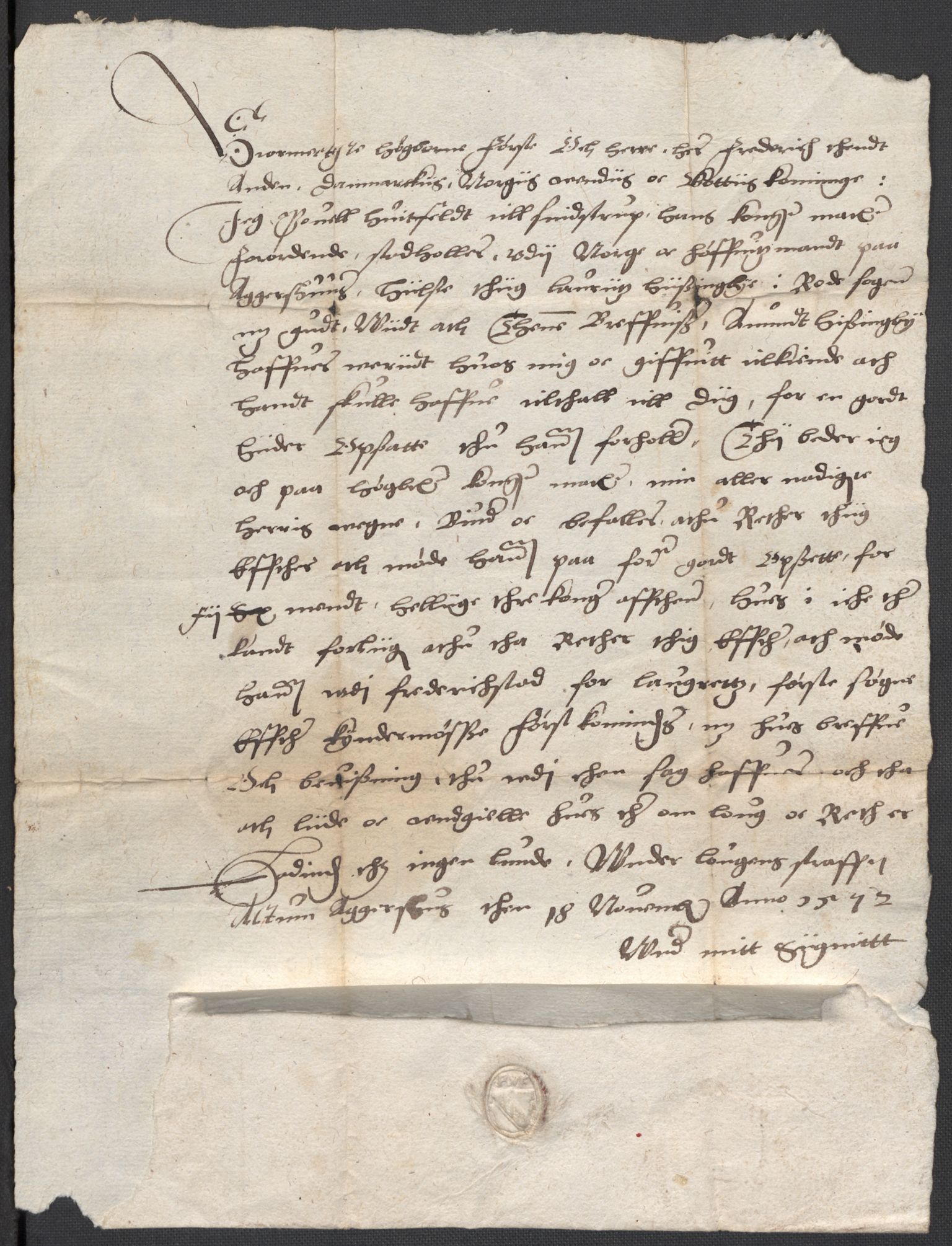 Riksarkivets diplomsamling, AV/RA-EA-5965/F02/L0076: Dokumenter, 1572-1573, s. 31