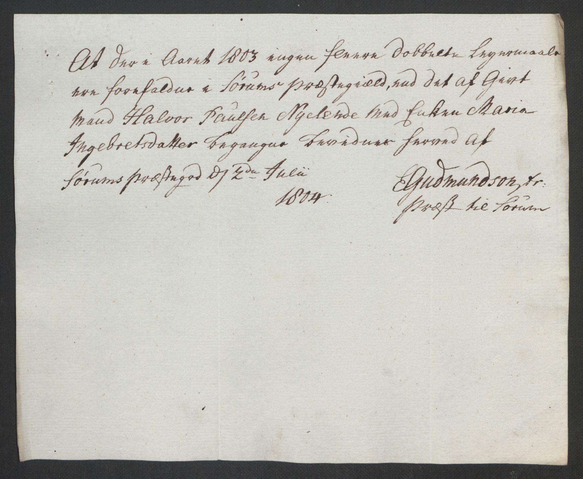 Rentekammeret inntil 1814, Reviderte regnskaper, Fogderegnskap, RA/EA-4092/R11/L0679: Fogderegnskap Nedre Romerike, 1803, s. 213