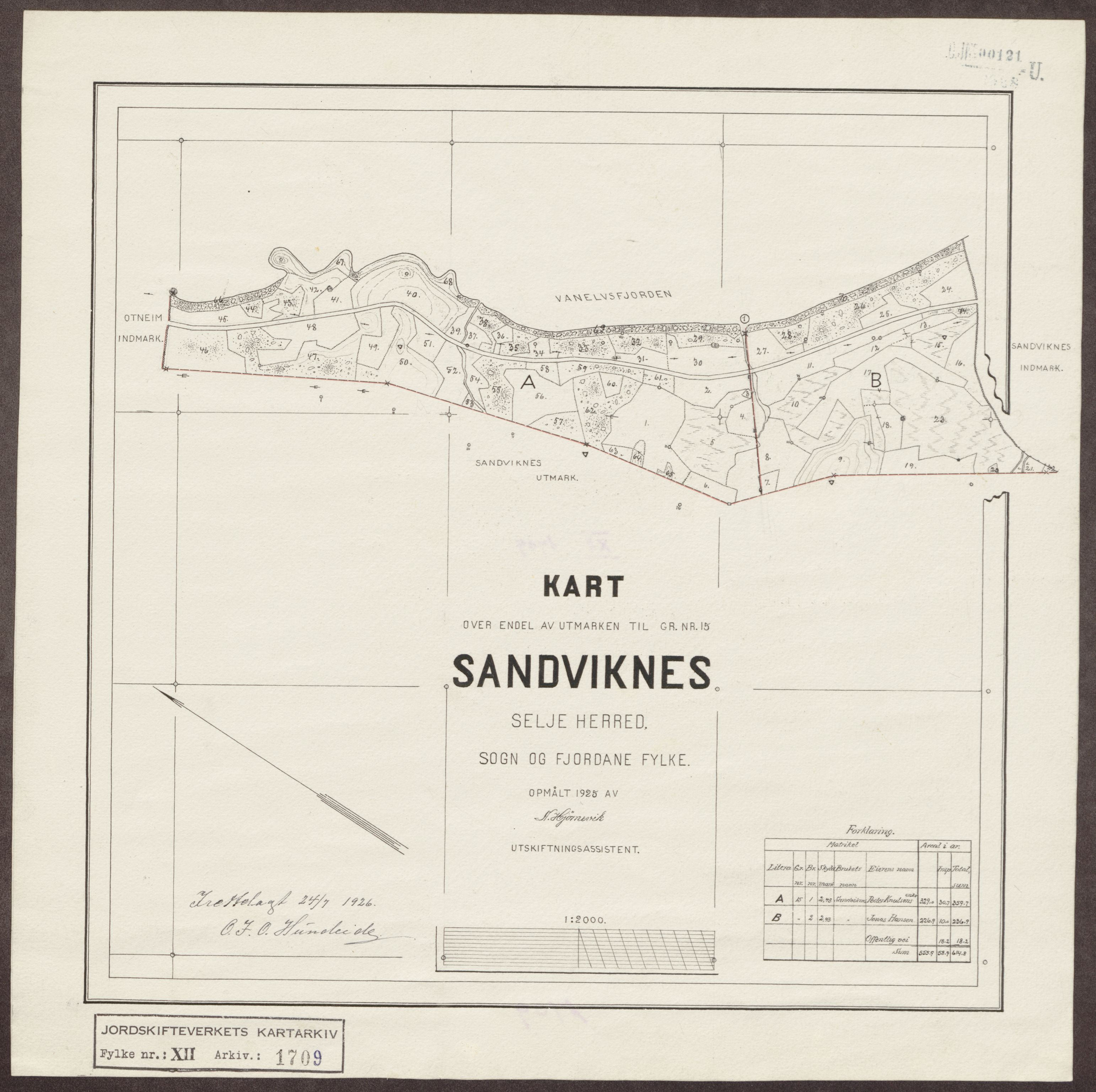 Jordskifteverkets kartarkiv, AV/RA-S-3929/T, 1859-1988, s. 1992