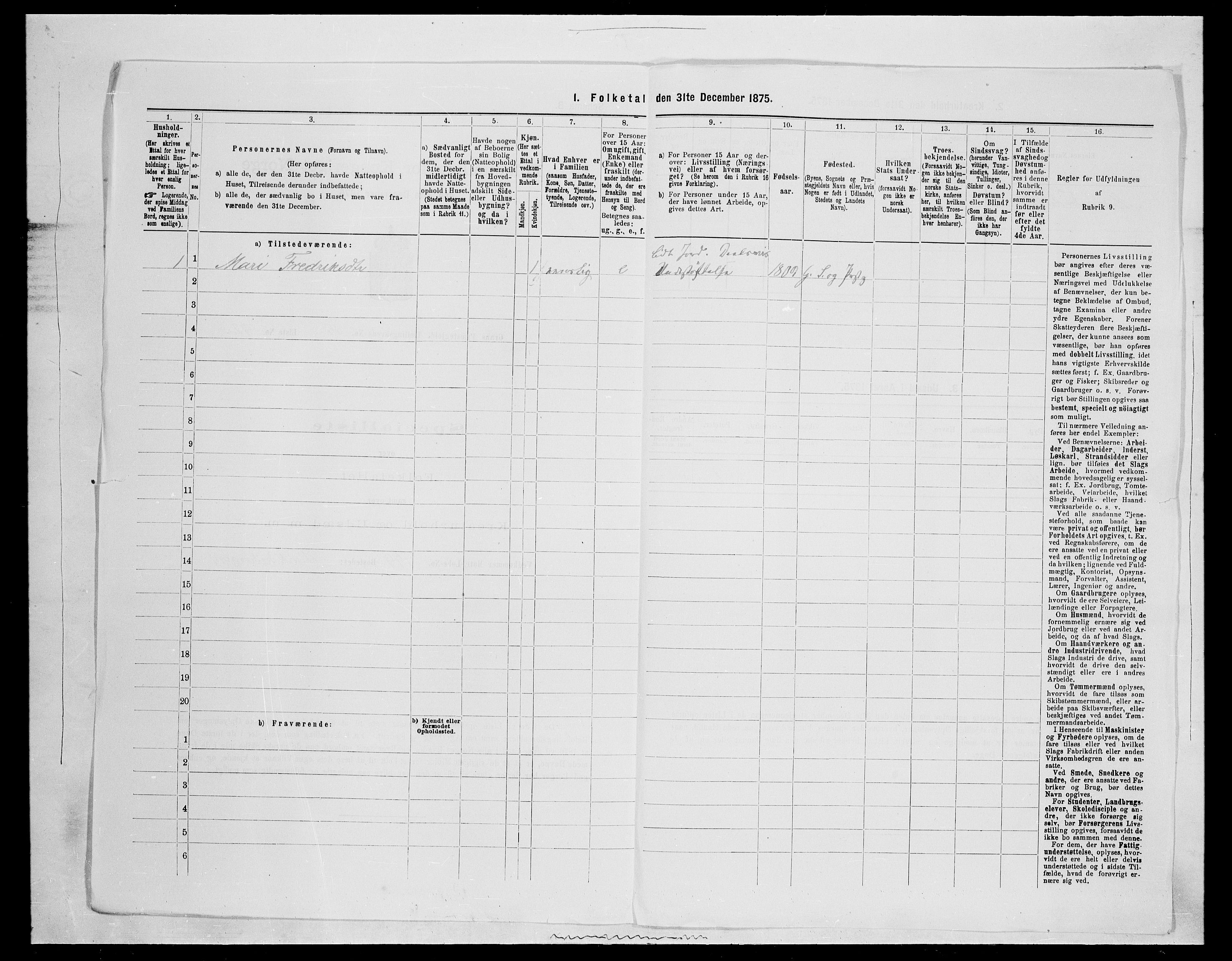 SAH, Folketelling 1875 for 0534P Gran prestegjeld, 1875, s. 2714