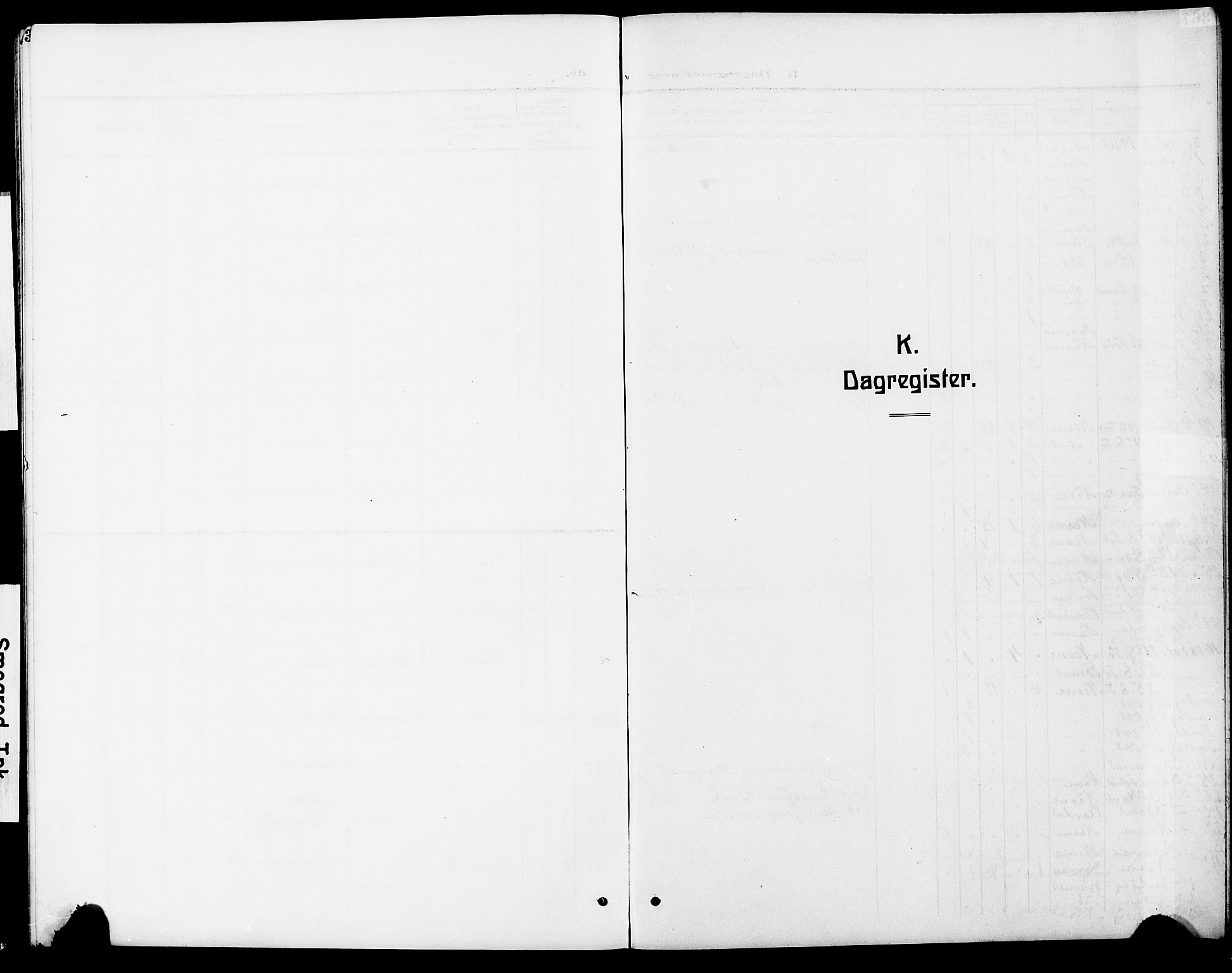 Ministerialprotokoller, klokkerbøker og fødselsregistre - Nordland, SAT/A-1459/838/L0560: Klokkerbok nr. 838C07, 1910-1928