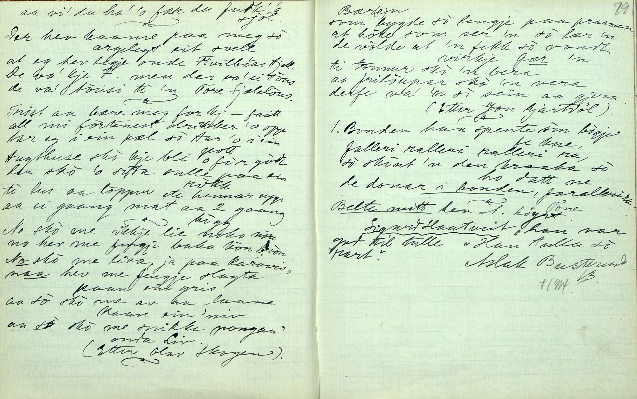 Rikard Berge, TEMU/TGM-A-1003/F/L0006/0045: 201-250 / 245 Kviteseid. Skrive av Marte Rudsodden, 1913, s. 78-79