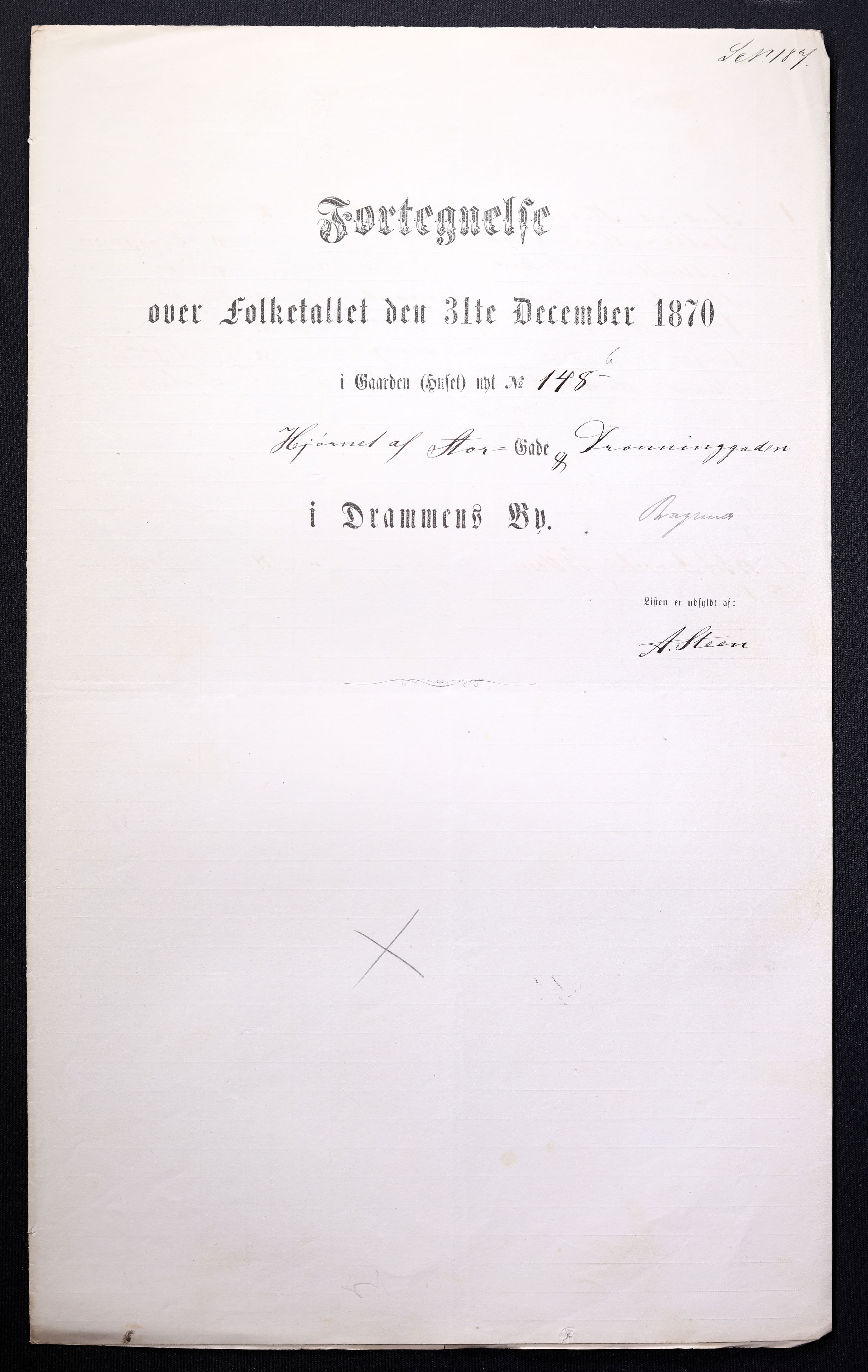 RA, Folketelling 1870 for 0602 Drammen kjøpstad, 1870, s. 472
