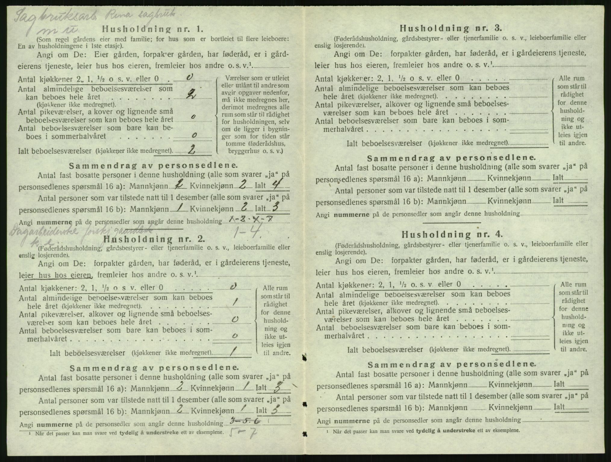 SAT, Folketelling 1920 for 1560 Tingvoll herred, 1920, s. 815